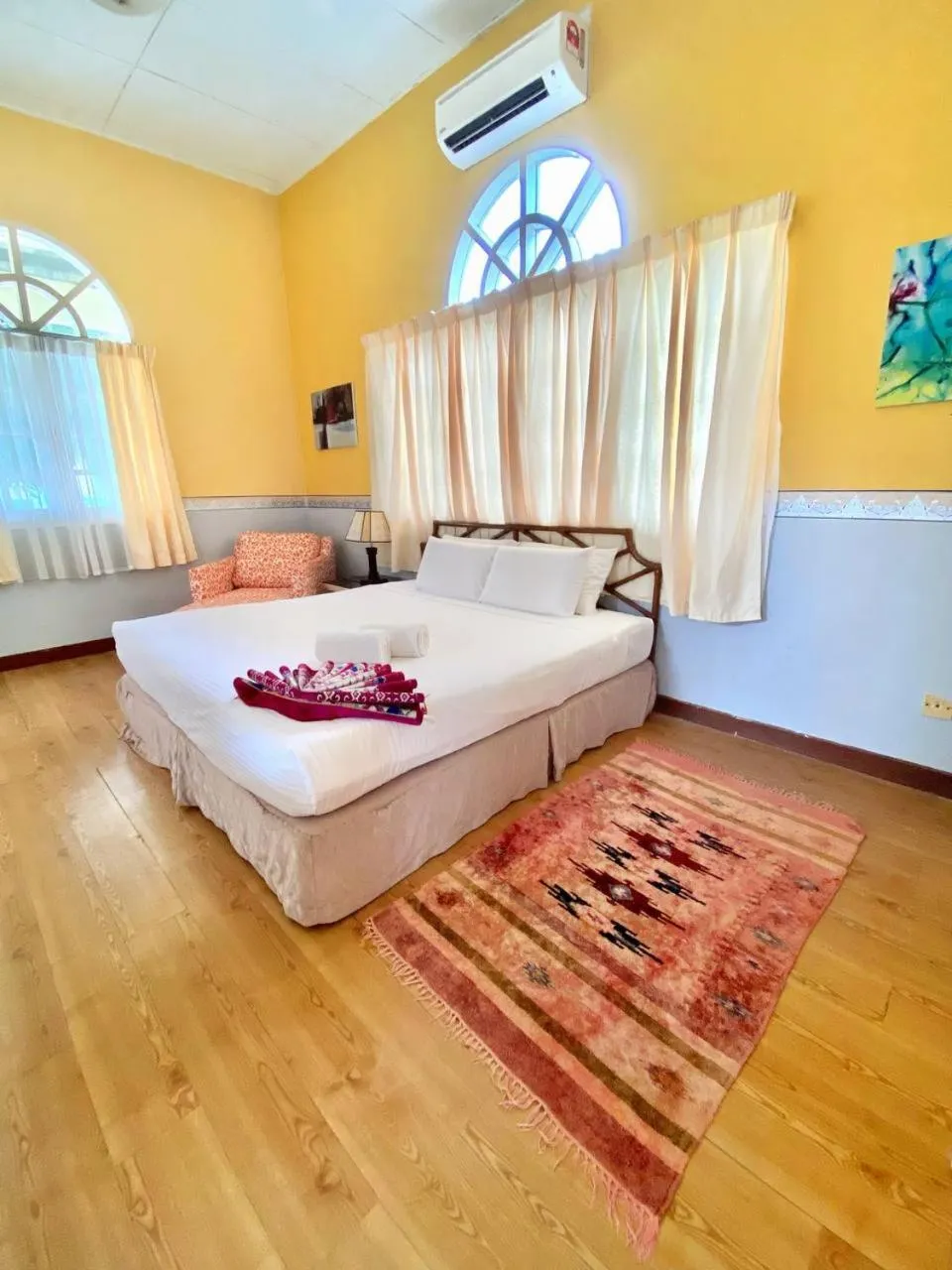 Bedroom, Bed in RUMBIA RESORT VILLA Paka Terengganu