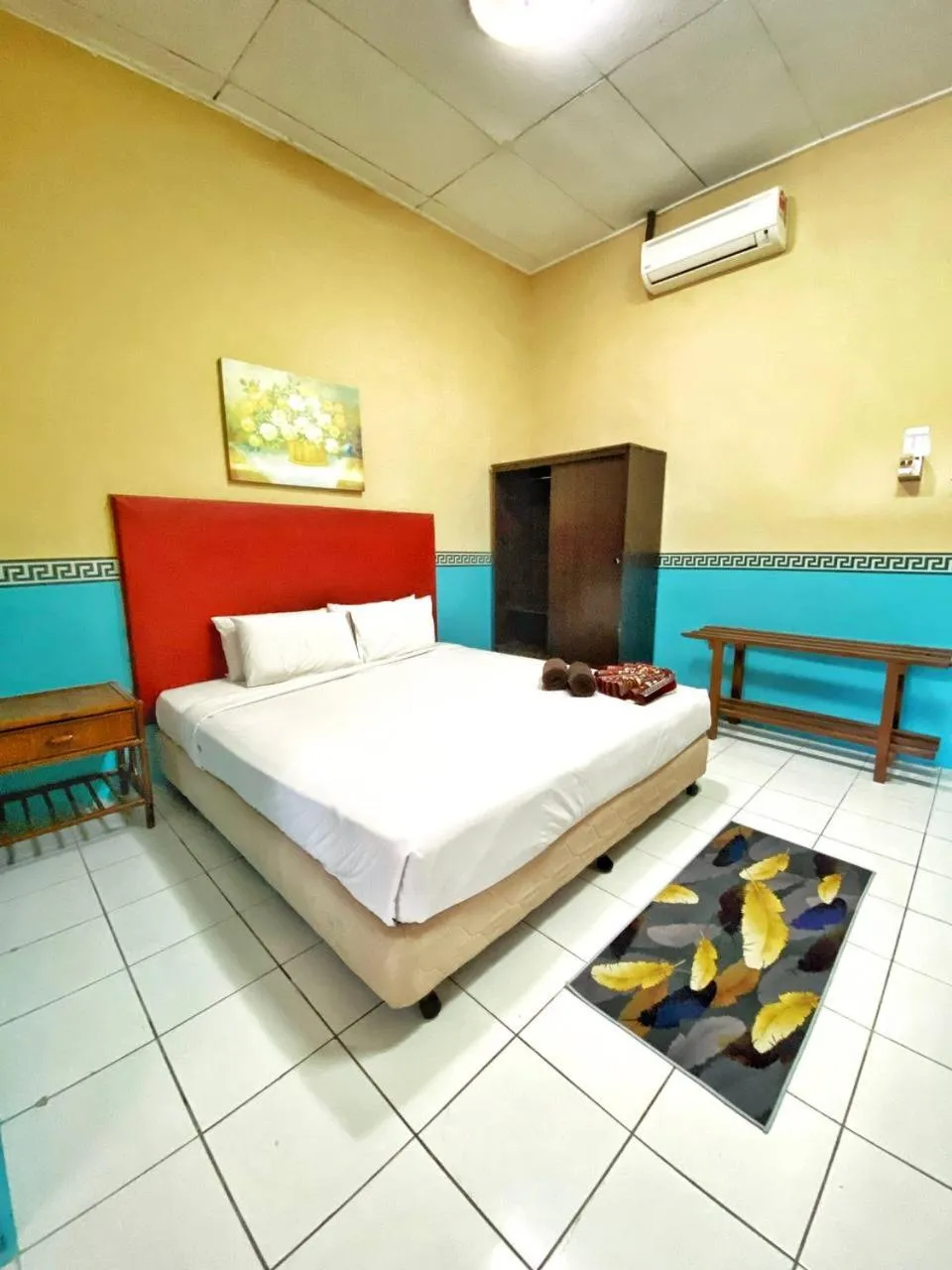 Bed in RUMBIA RESORT VILLA Paka Terengganu