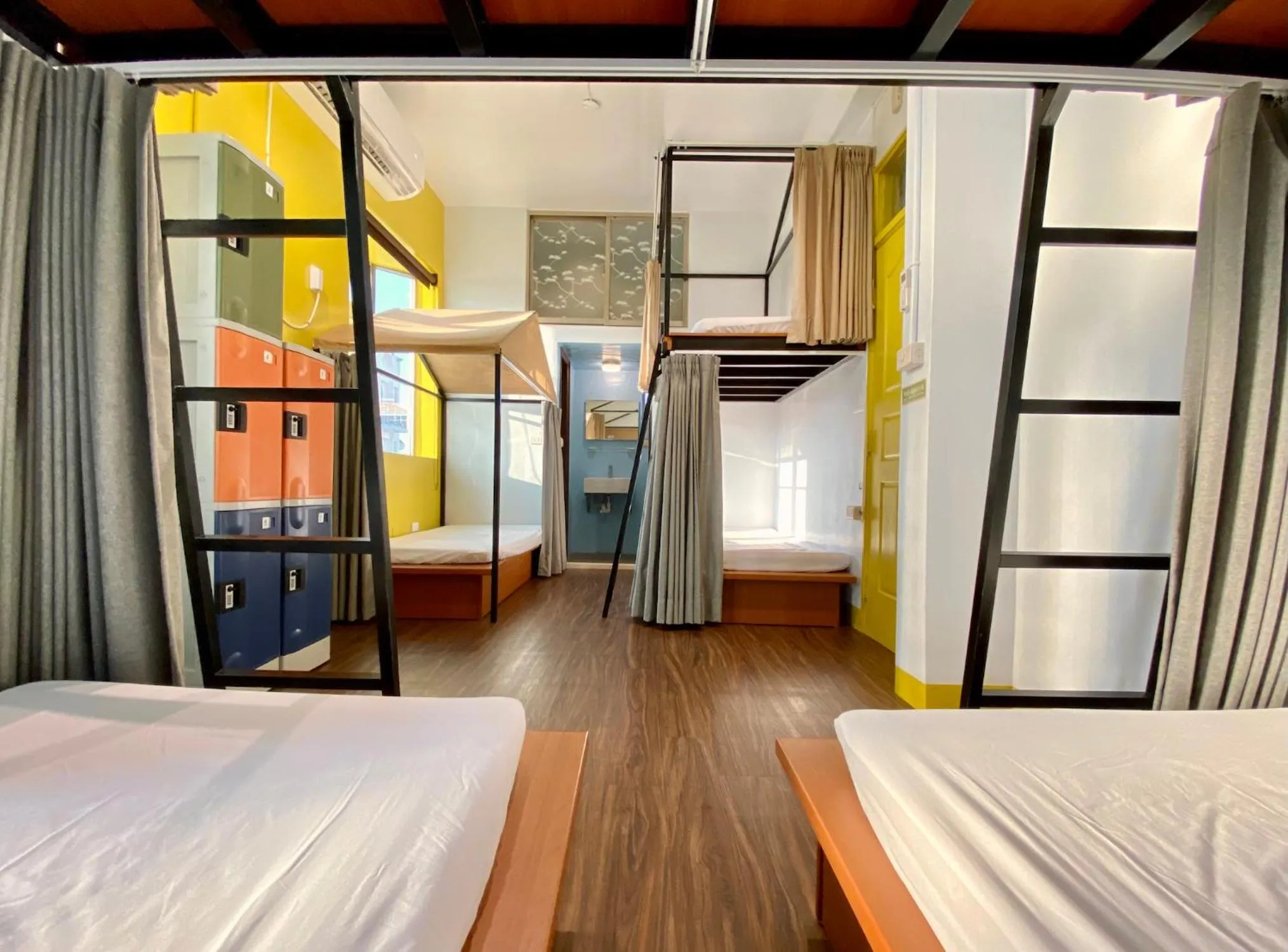 Bed in 澎湖北吉光背包客民宿 Bayhouse Hostel Penghu