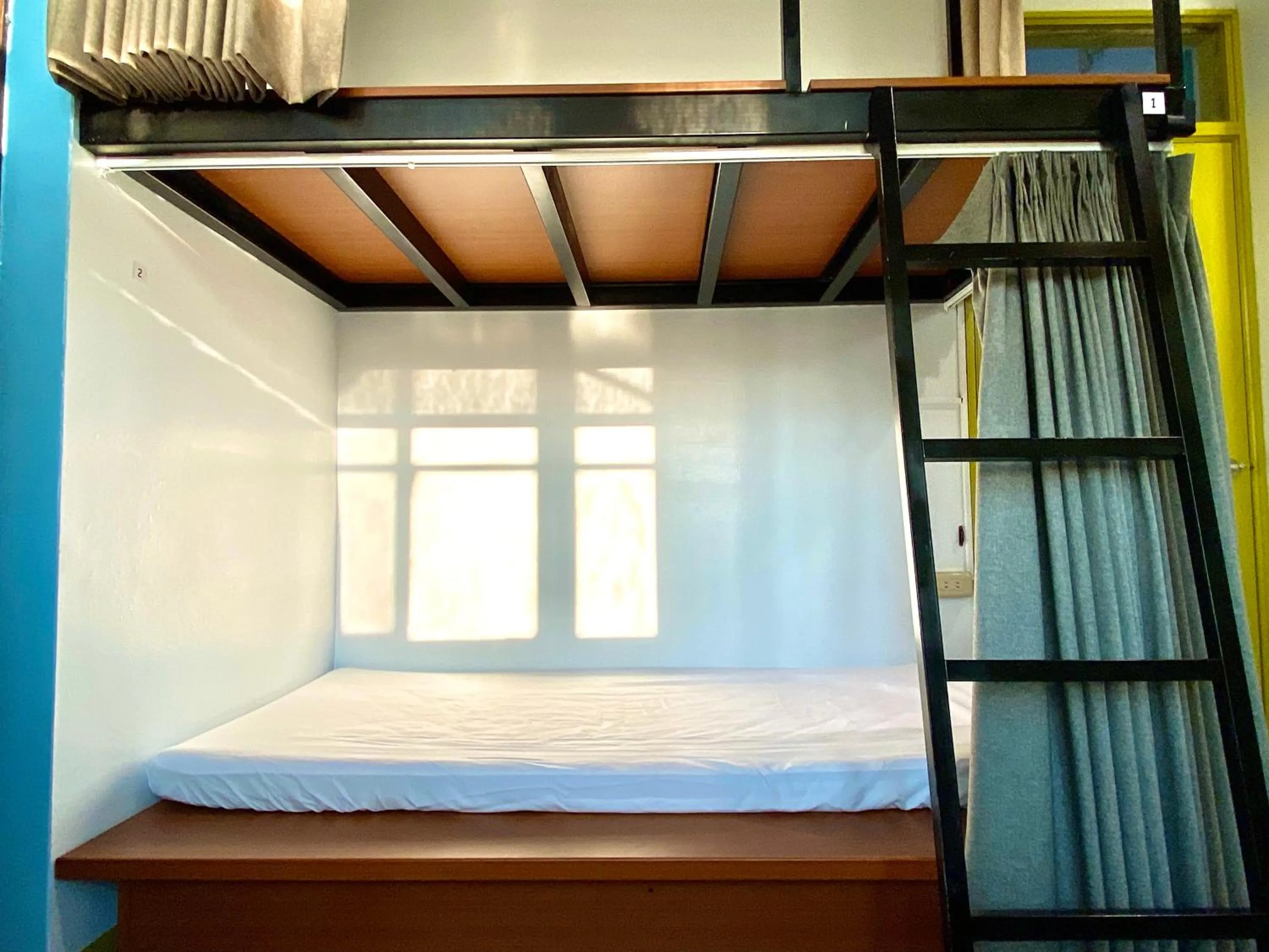 bunk bed, Bed in 澎湖北吉光背包客民宿 Bayhouse Hostel Penghu