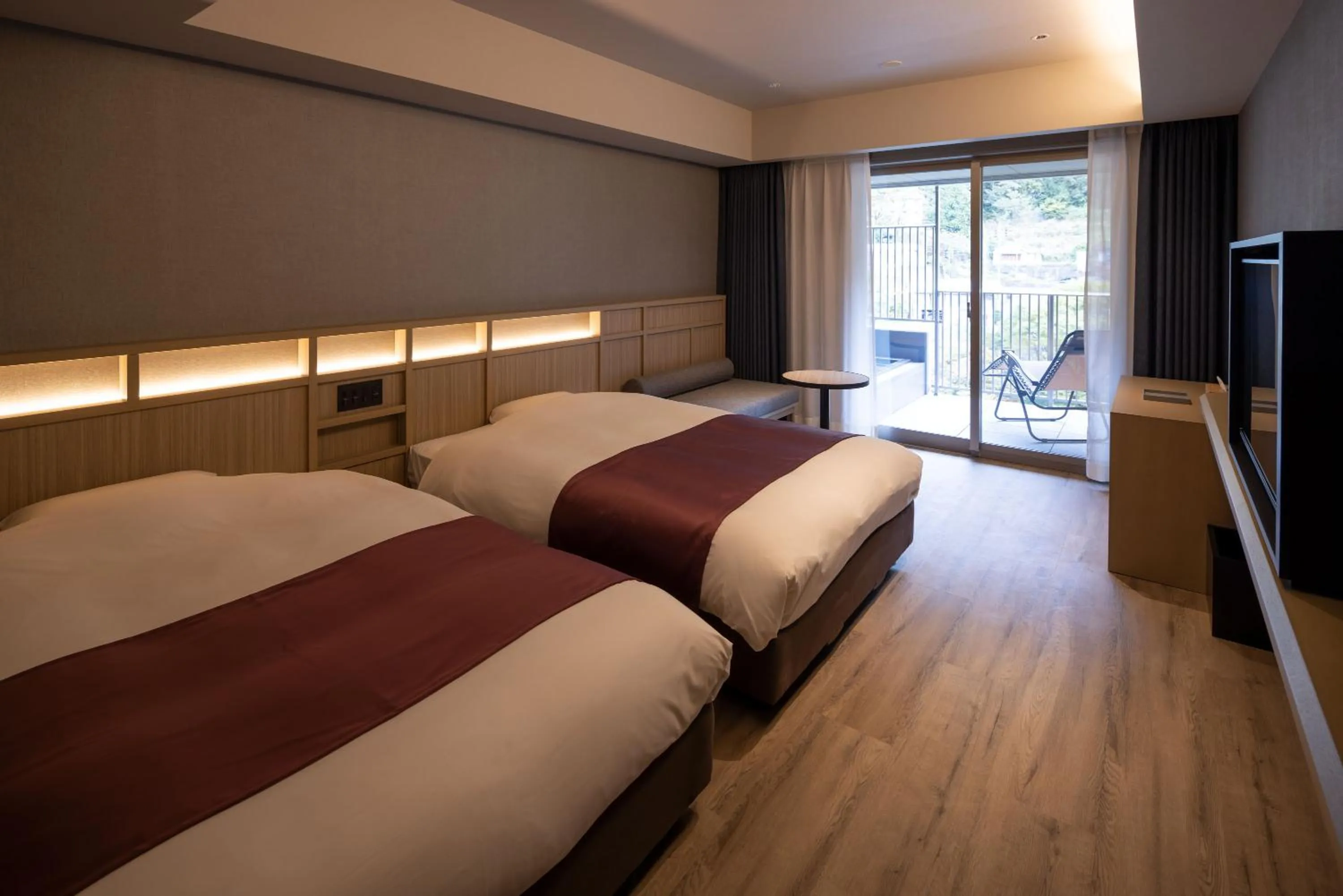 Photo of the whole room, Bed in Minakami Onsen Aratashi Minakami