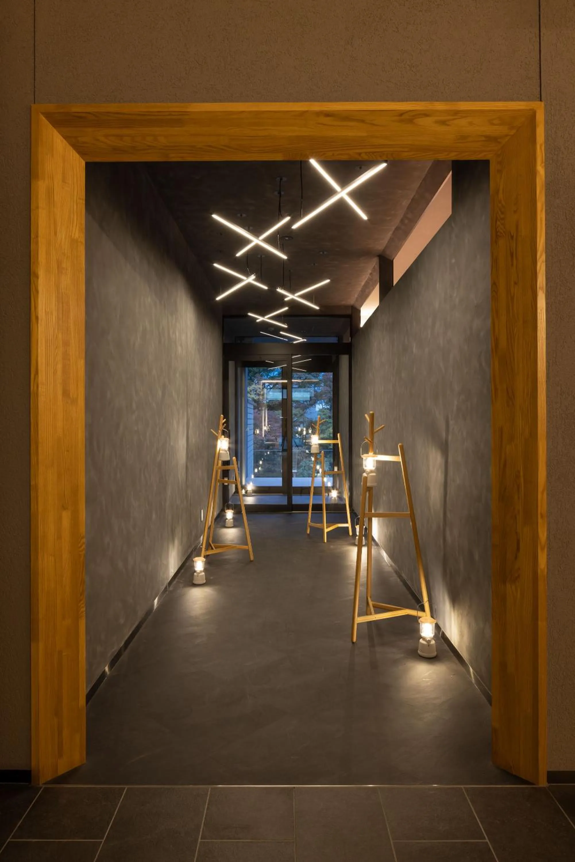 Lobby or reception in Minakami Onsen Aratashi Minakami