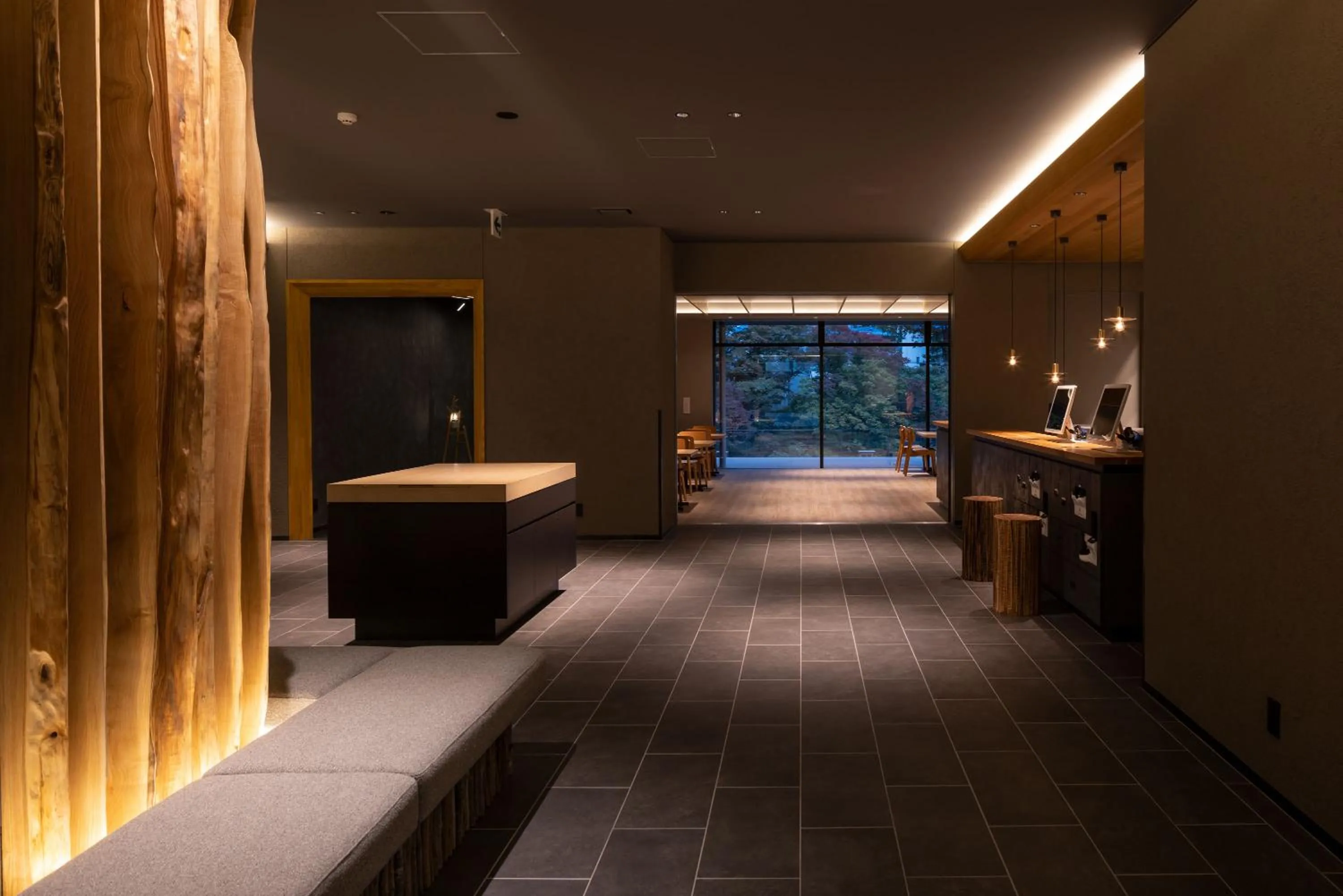 Lobby or reception in Minakami Onsen Aratashi Minakami