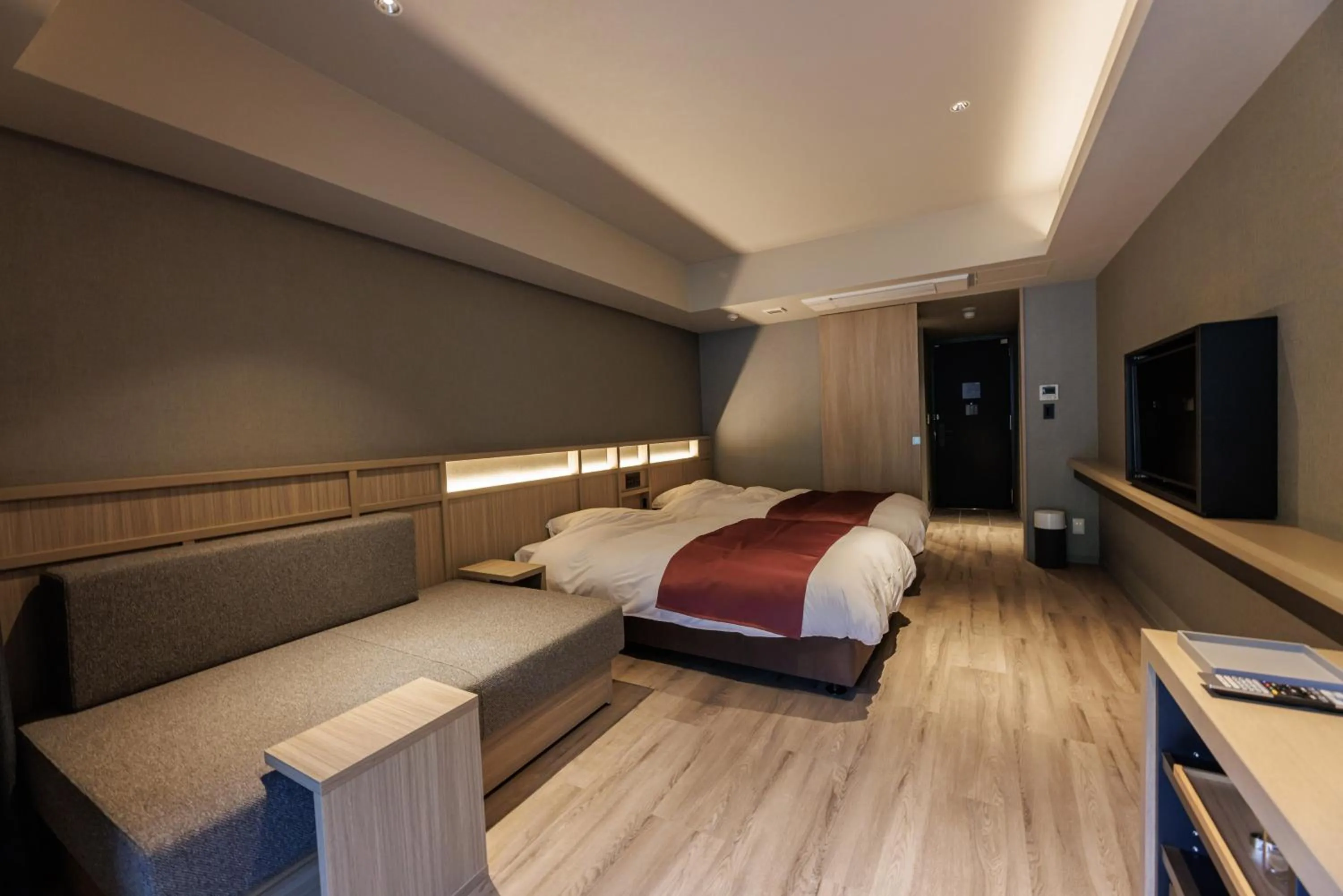 Photo of the whole room, Bed in Minakami Onsen Aratashi Minakami