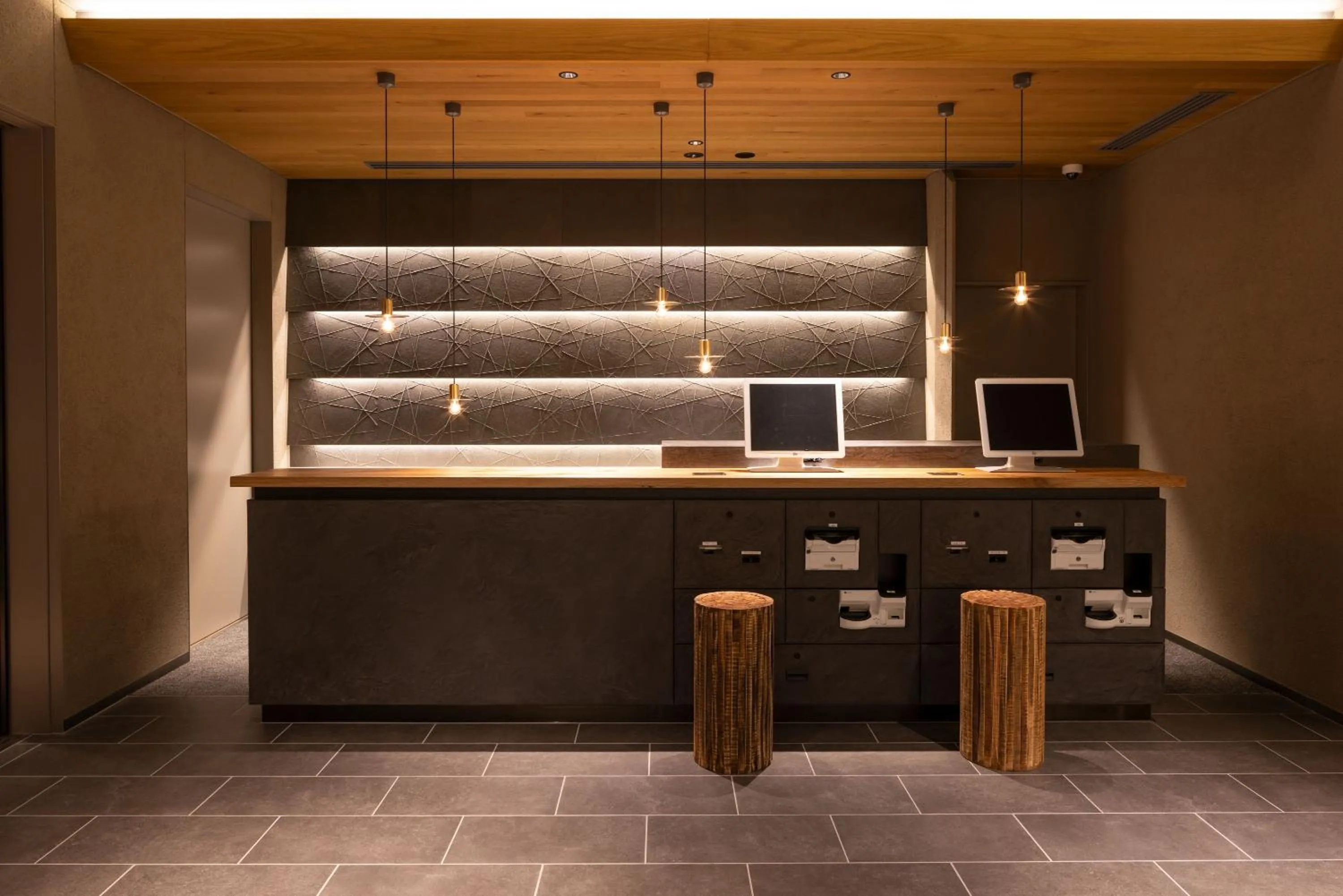 Lobby or reception in Minakami Onsen Aratashi Minakami