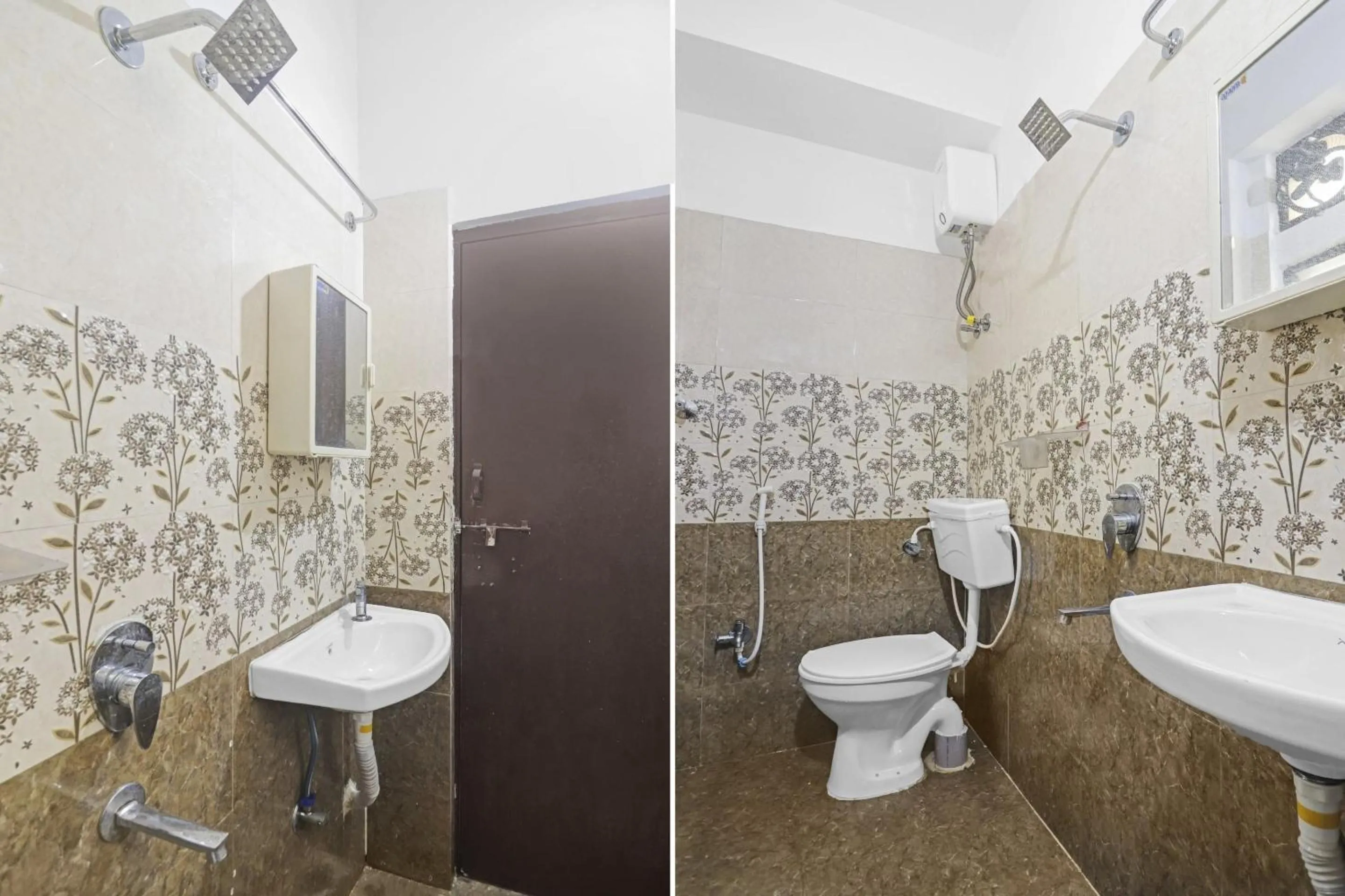 Bathroom in Super Hotel O Honey Heights Near Botanical Garden