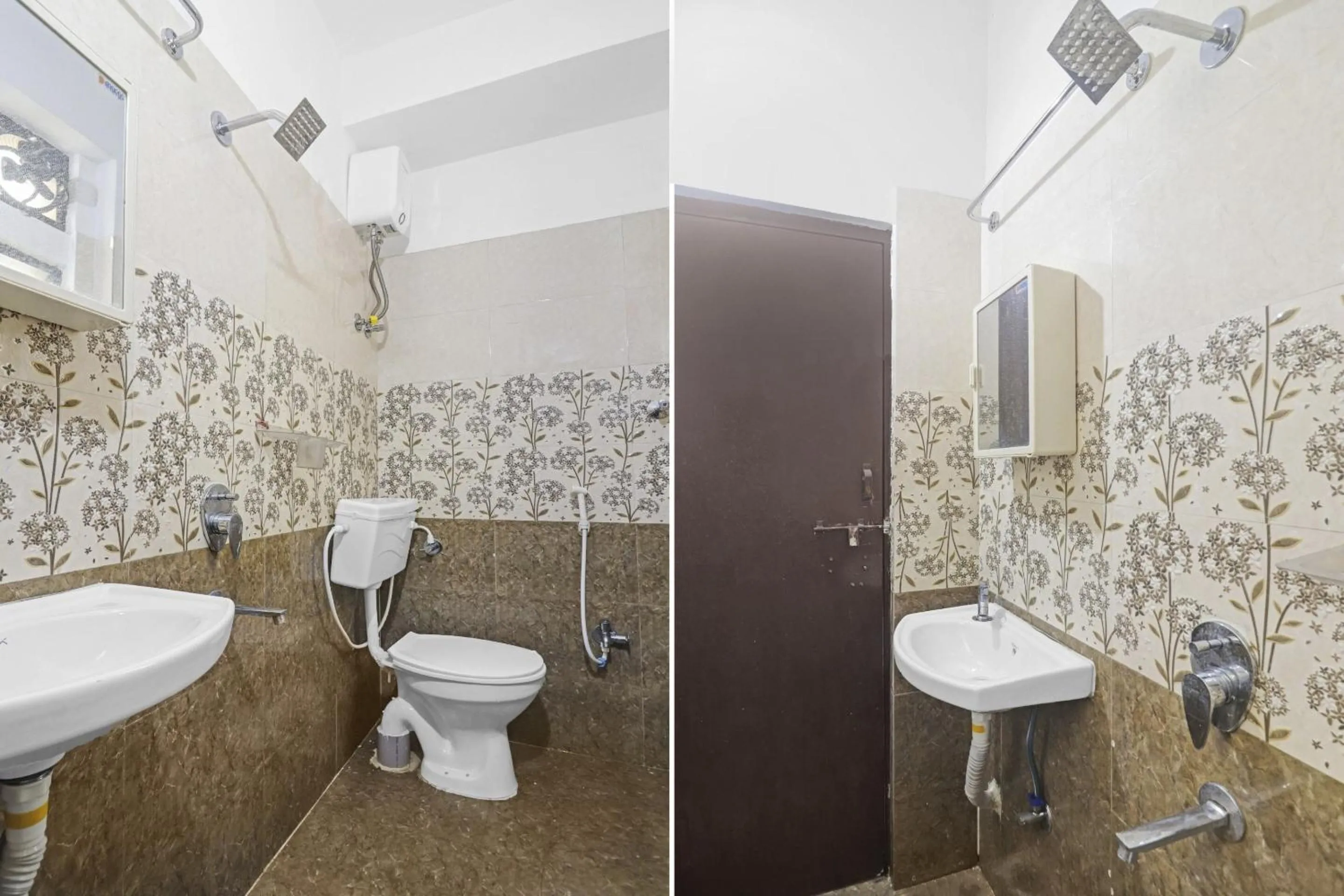 Bathroom in Super Hotel O Honey Heights Near Botanical Garden