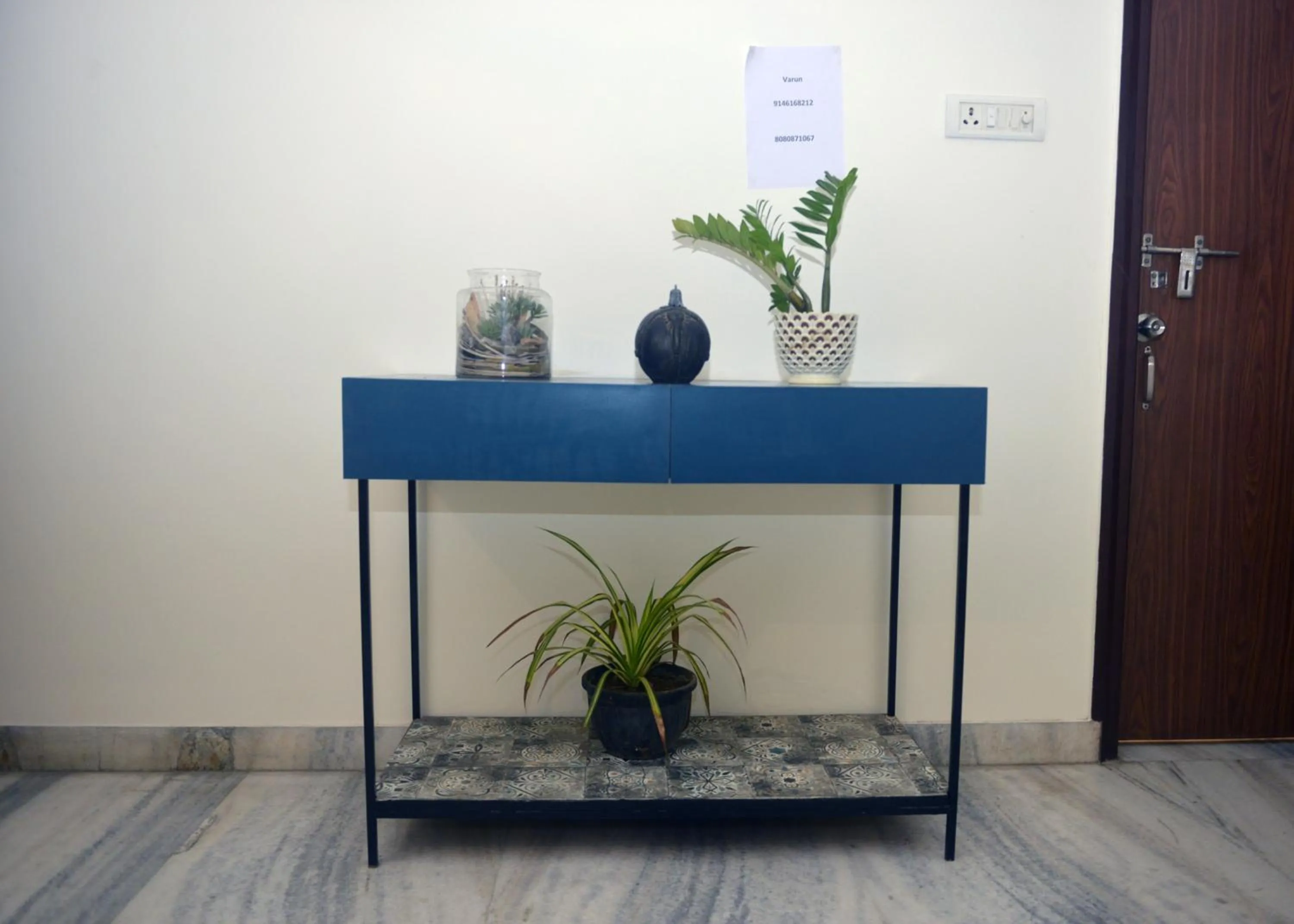 Decorative detail in Paradise Homestay Civil Lines