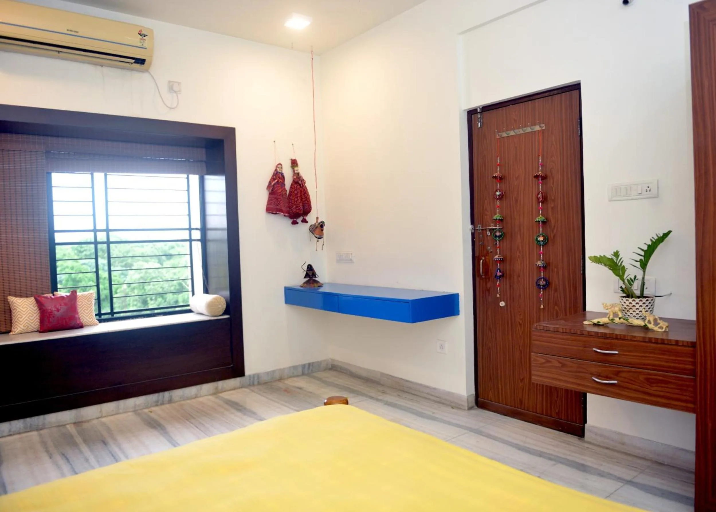 Bedroom, Bed in Paradise Homestay Civil Lines