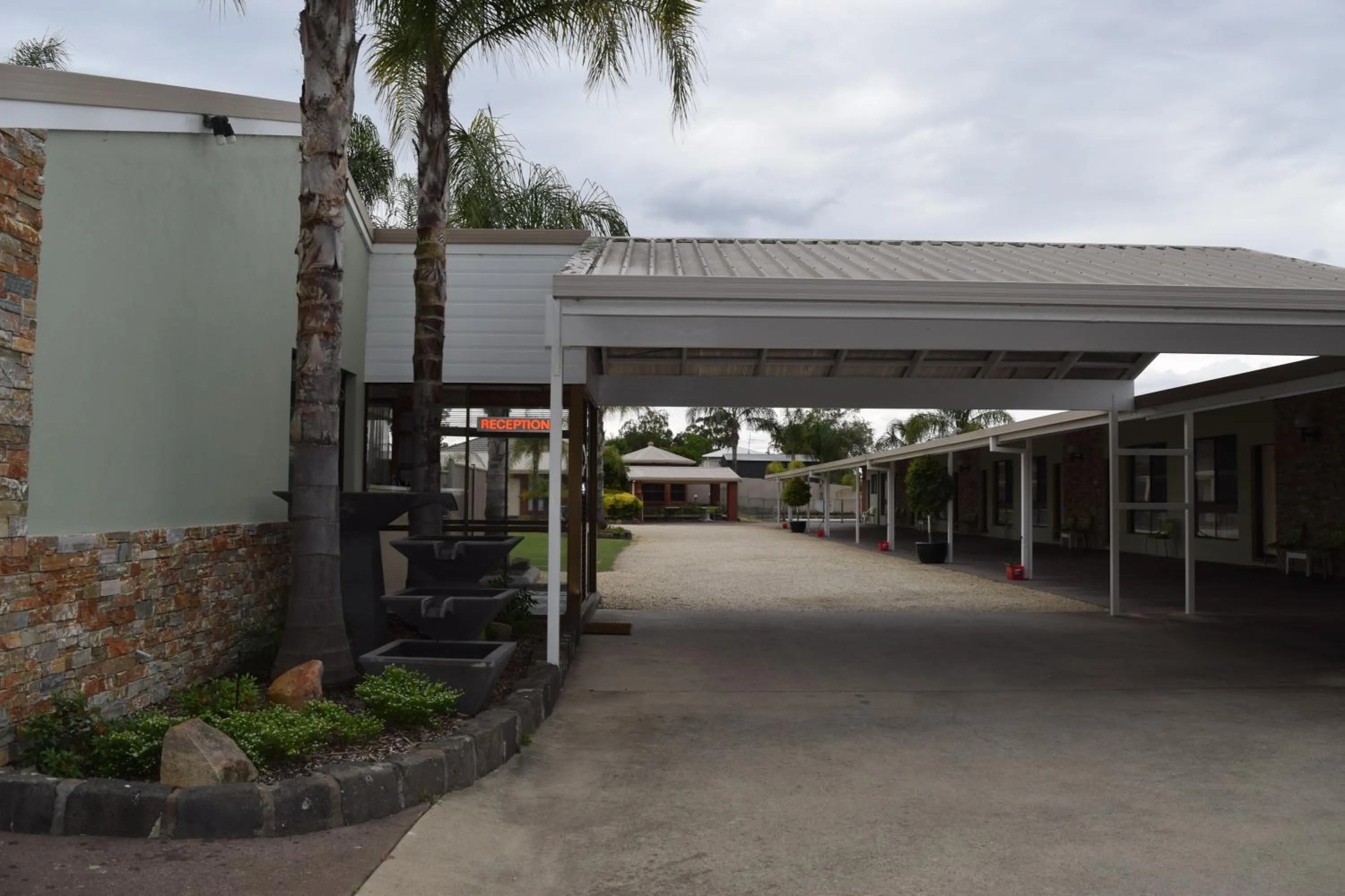 Facade/entrance in Barooga River Gums Motor Inn