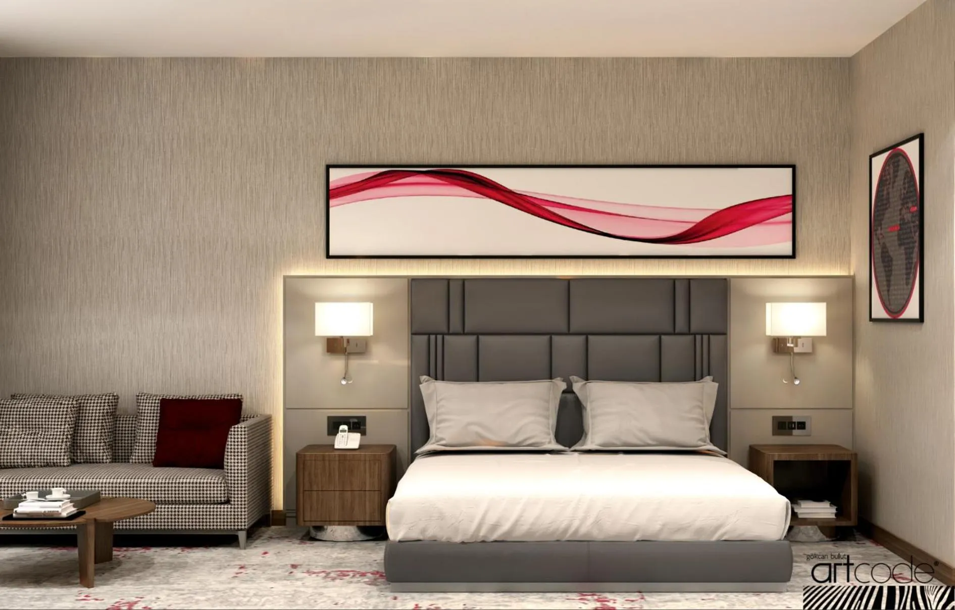 Bed in Ramada by Wyndham Rize Findikli