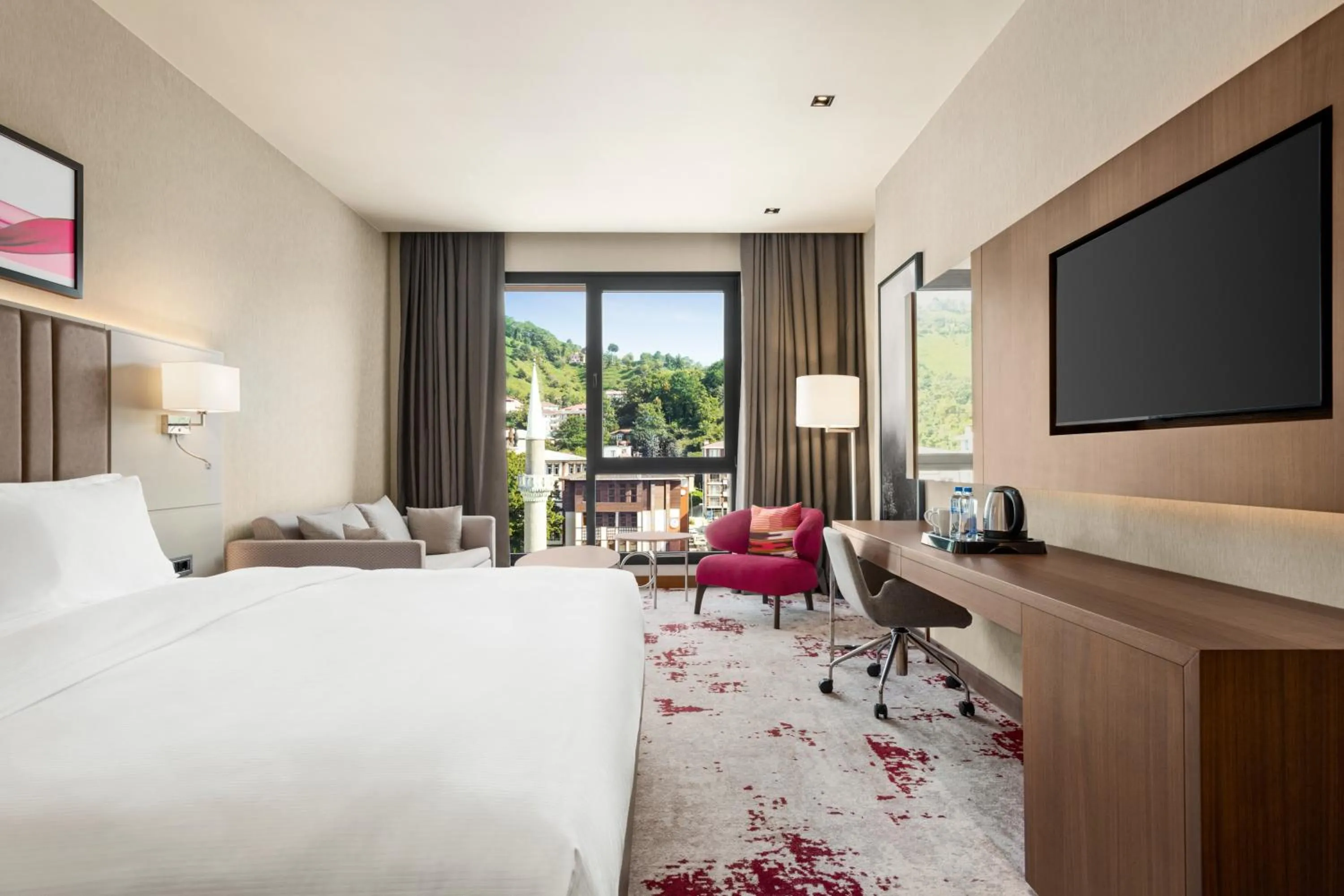 Bedroom, Bed in Ramada by Wyndham Rize Findikli