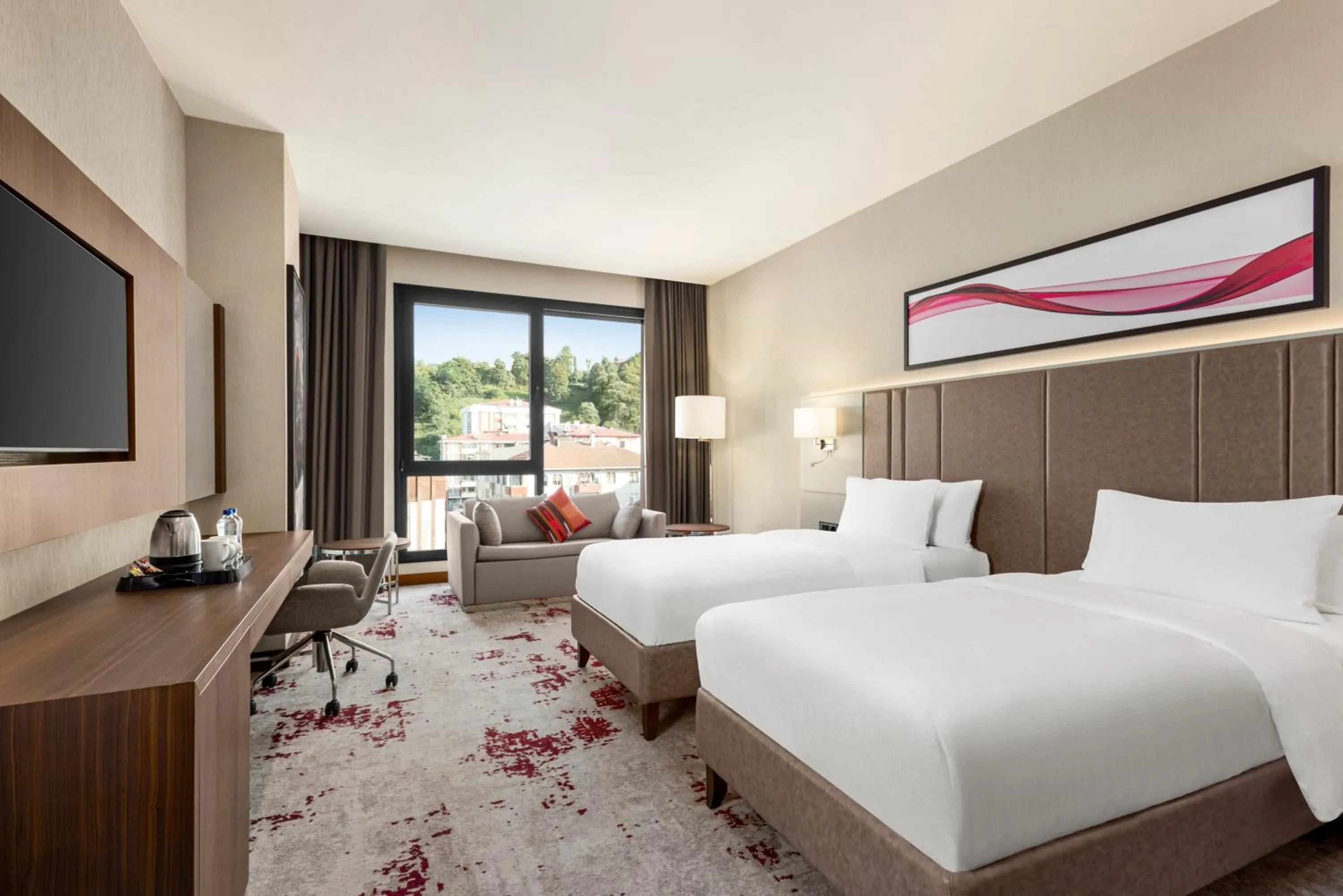 Bathroom, Bed in Ramada by Wyndham Rize Findikli