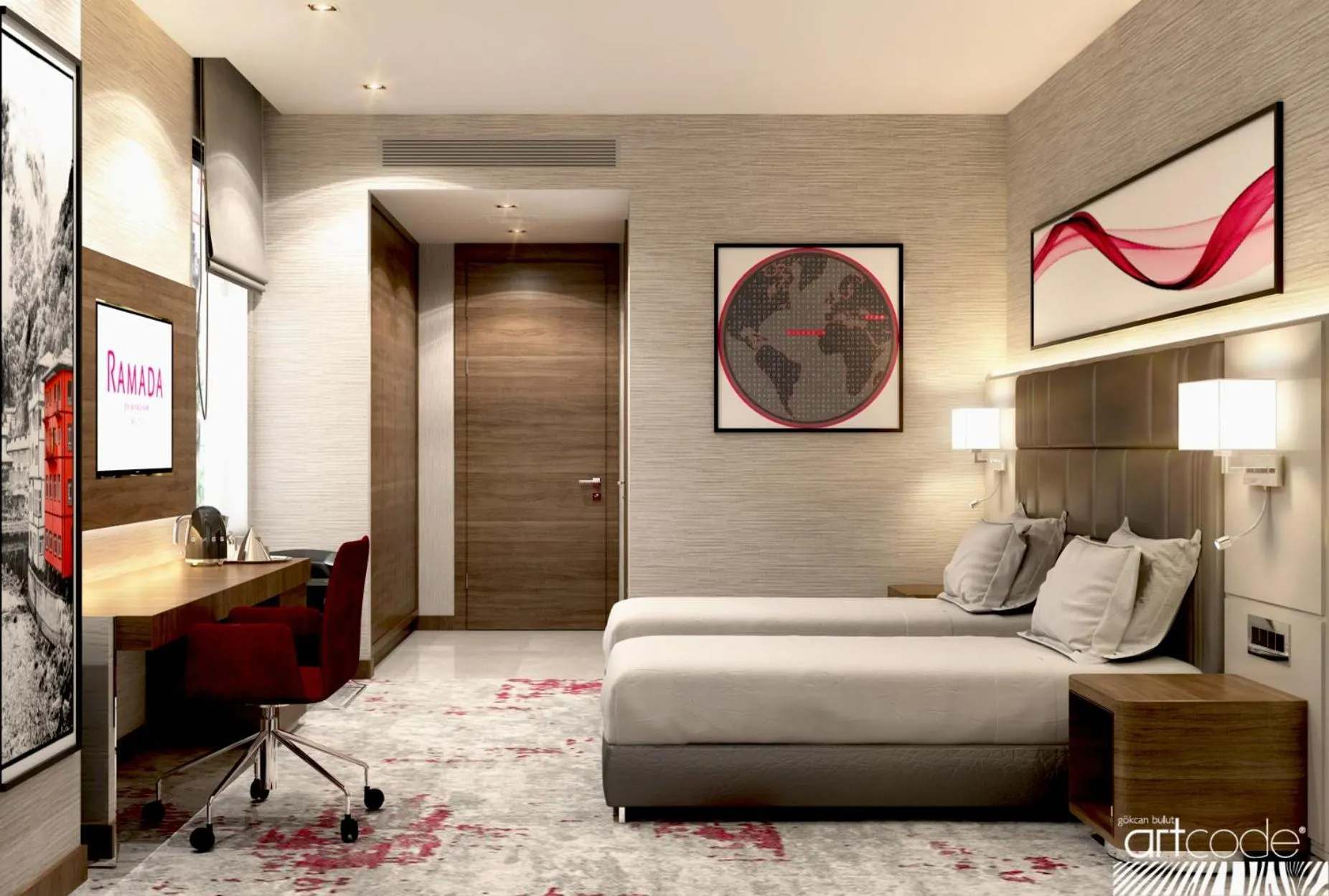 Bedroom in Ramada by Wyndham Rize Findikli