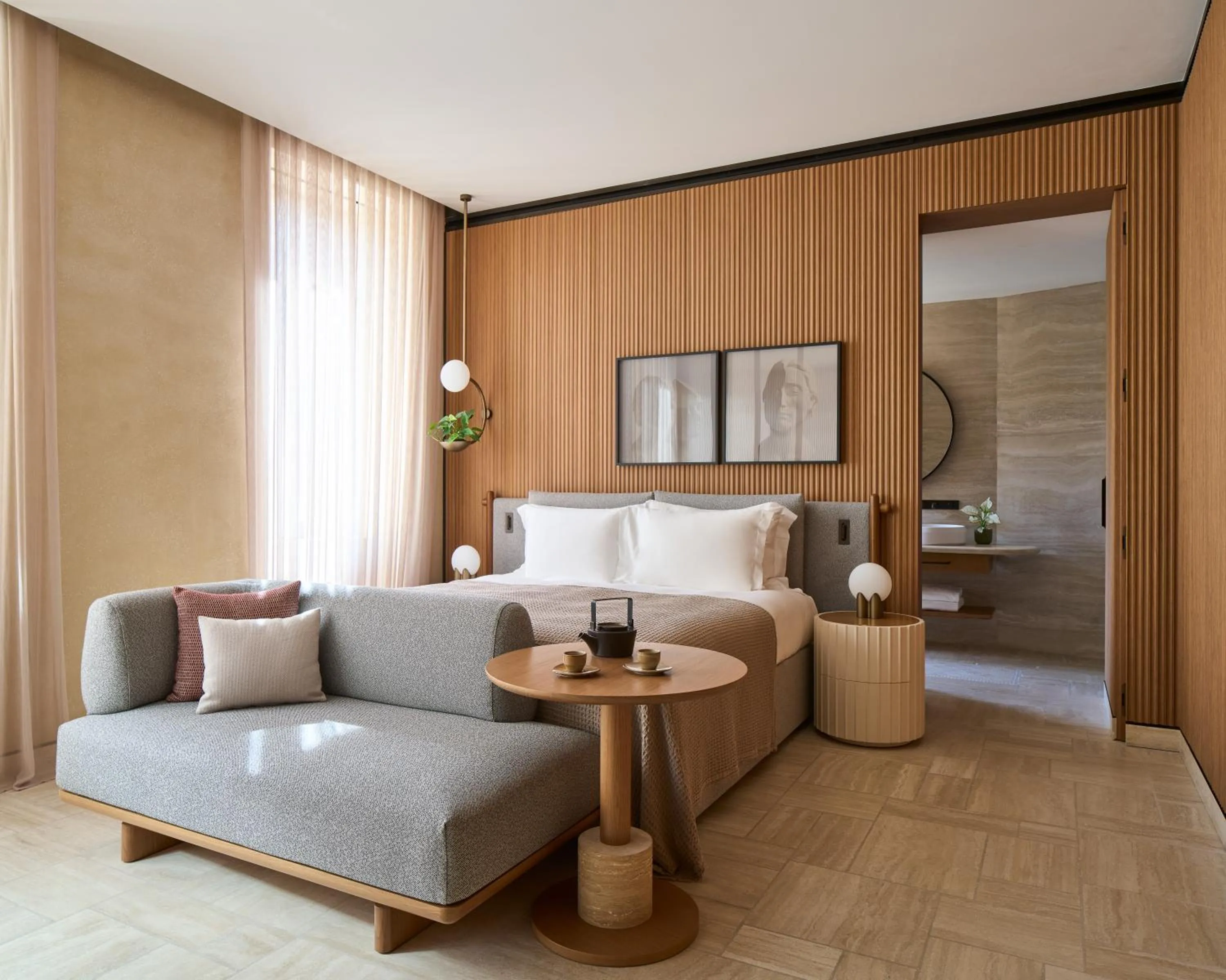 Bedroom, Bed in Six Senses Rome