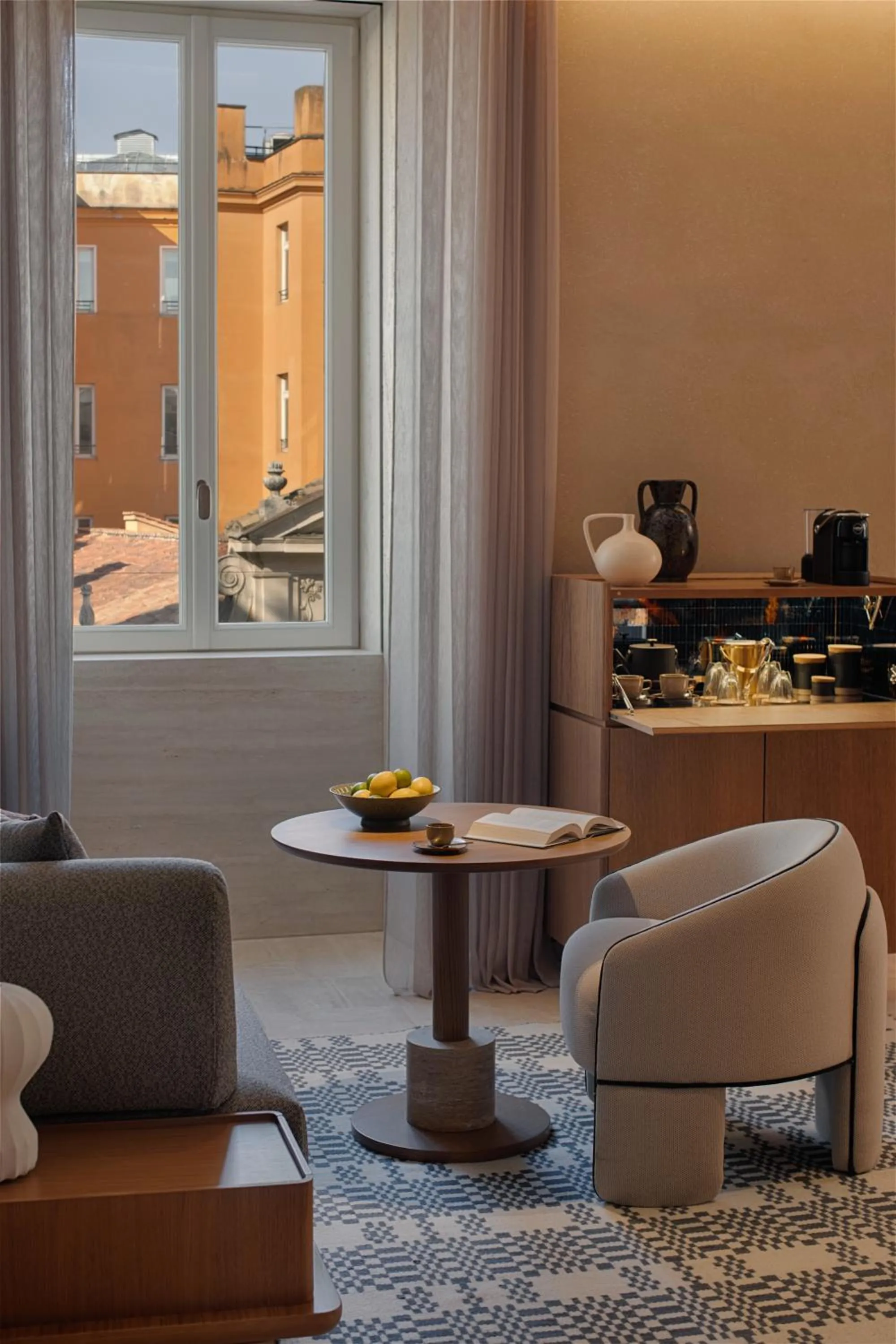 Decorative detail in Six Senses Rome