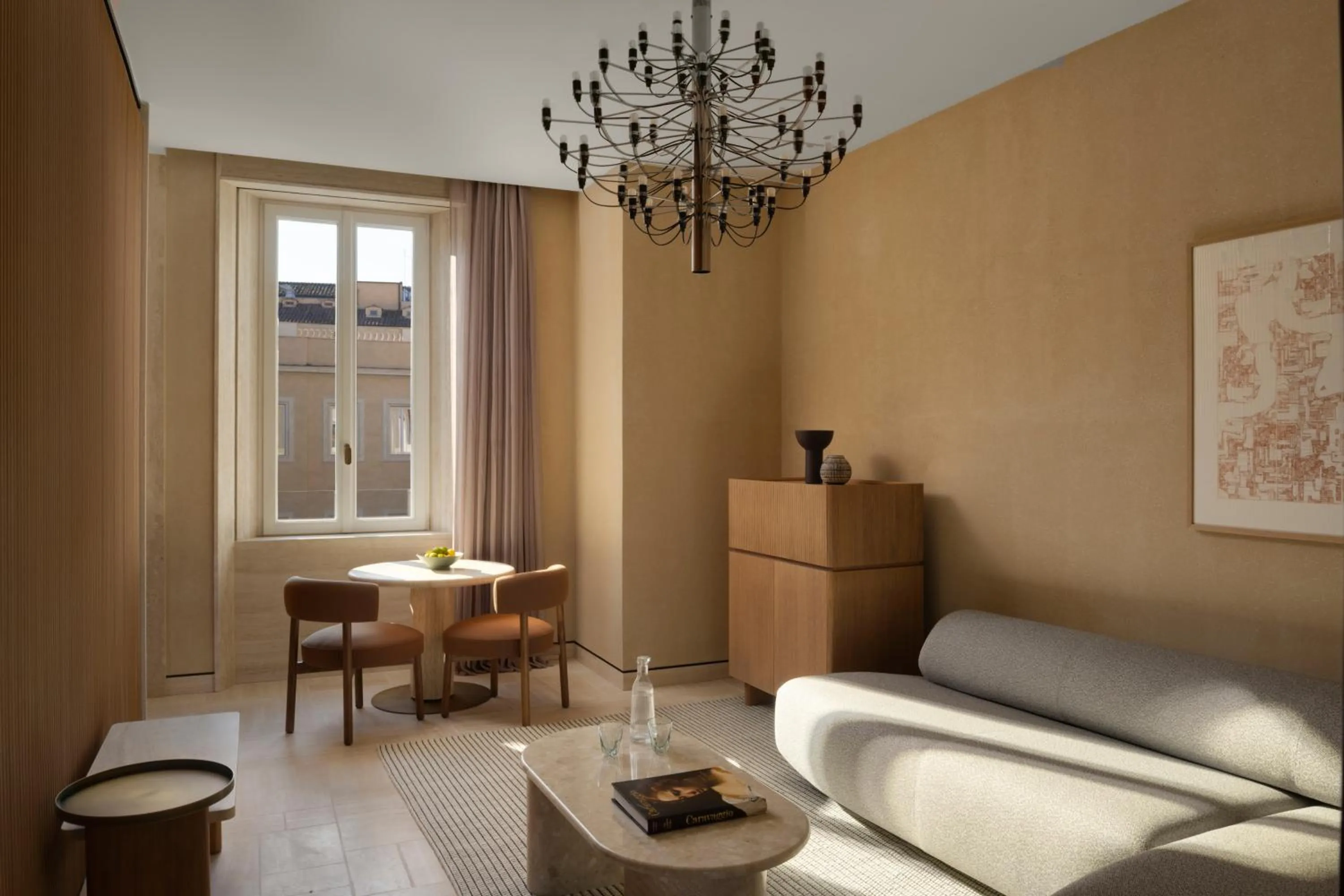 Living room in Six Senses Rome