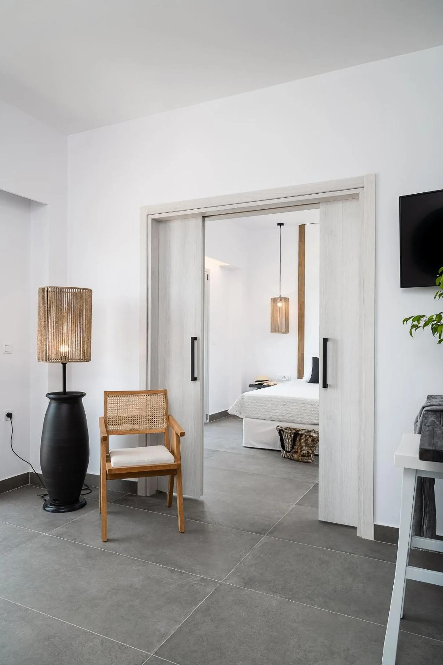 Communal lounge/ TV room, Bed in Stella Luxury Apartments