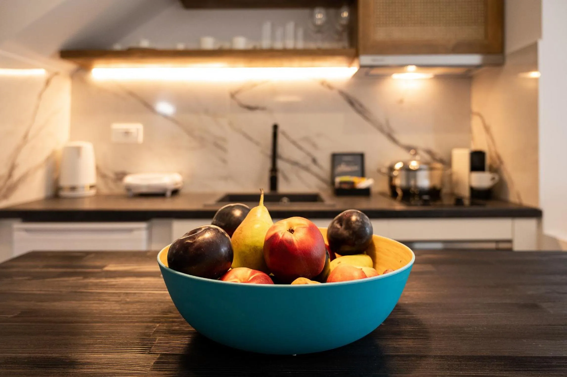 kitchen in Stella Luxury Apartments
