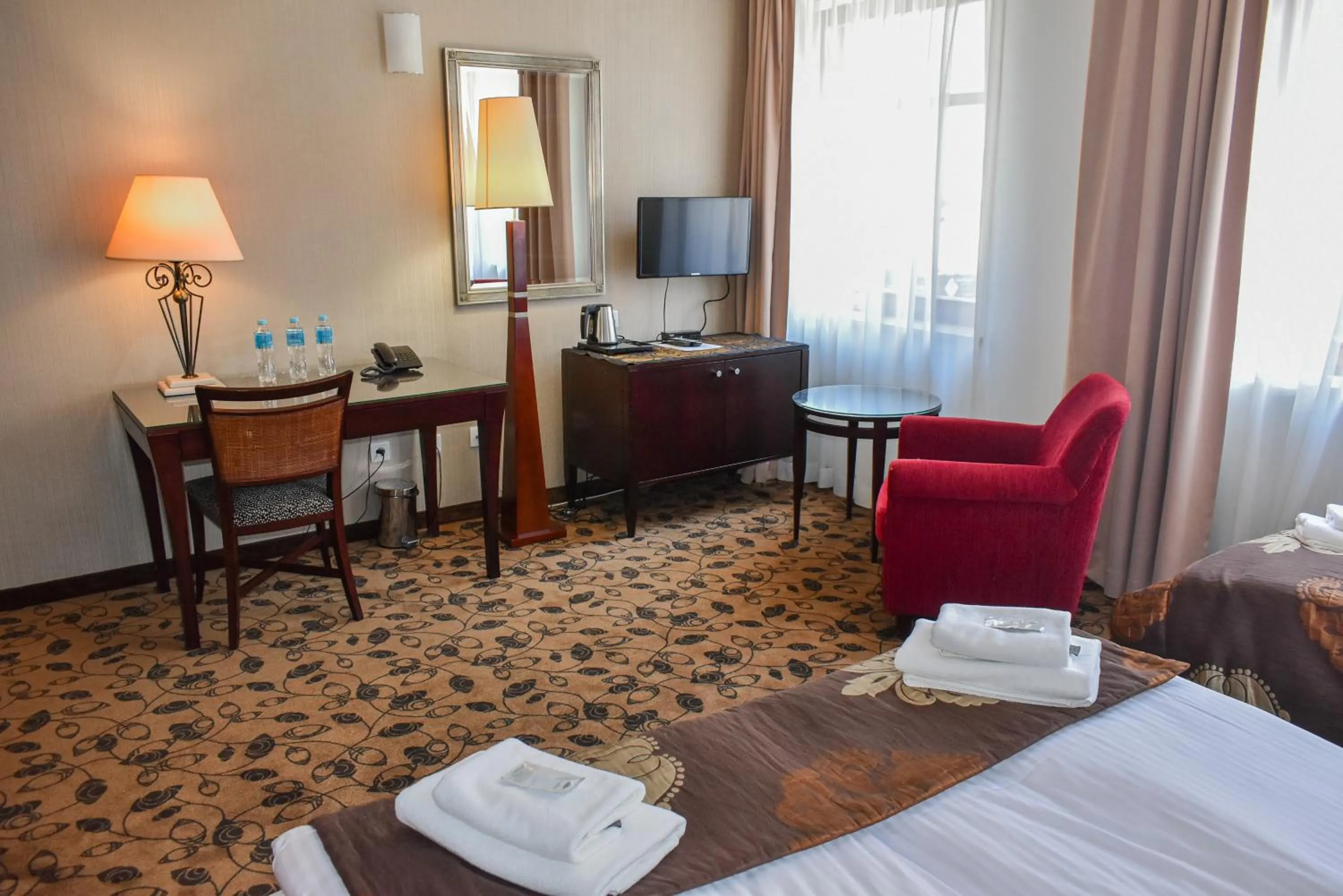 Photo of the whole room, Bed in Great Polonia Kraków Kazimierz