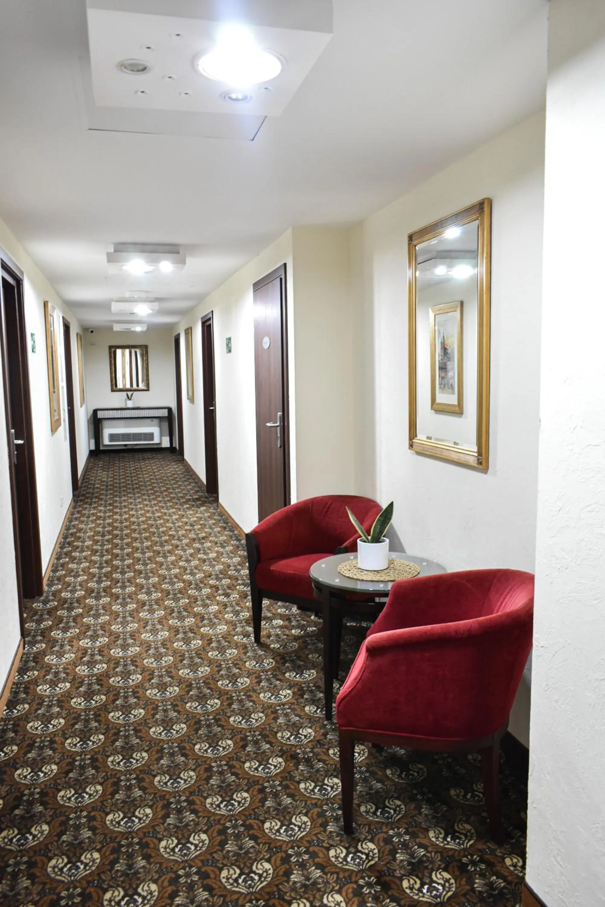 Lobby or reception in Great Polonia Kraków Kazimierz