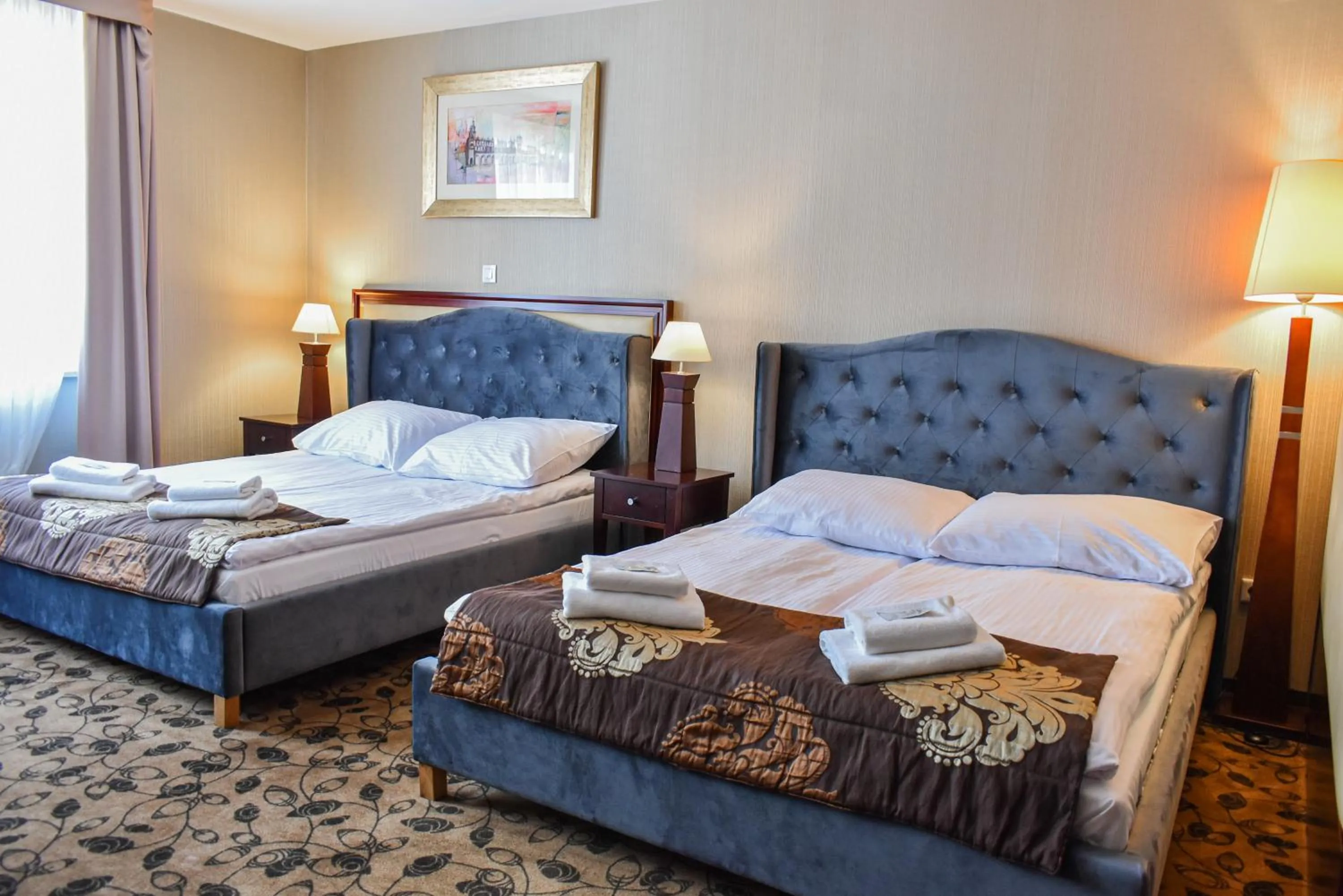 Photo of the whole room, Bed in Great Polonia Kraków Kazimierz