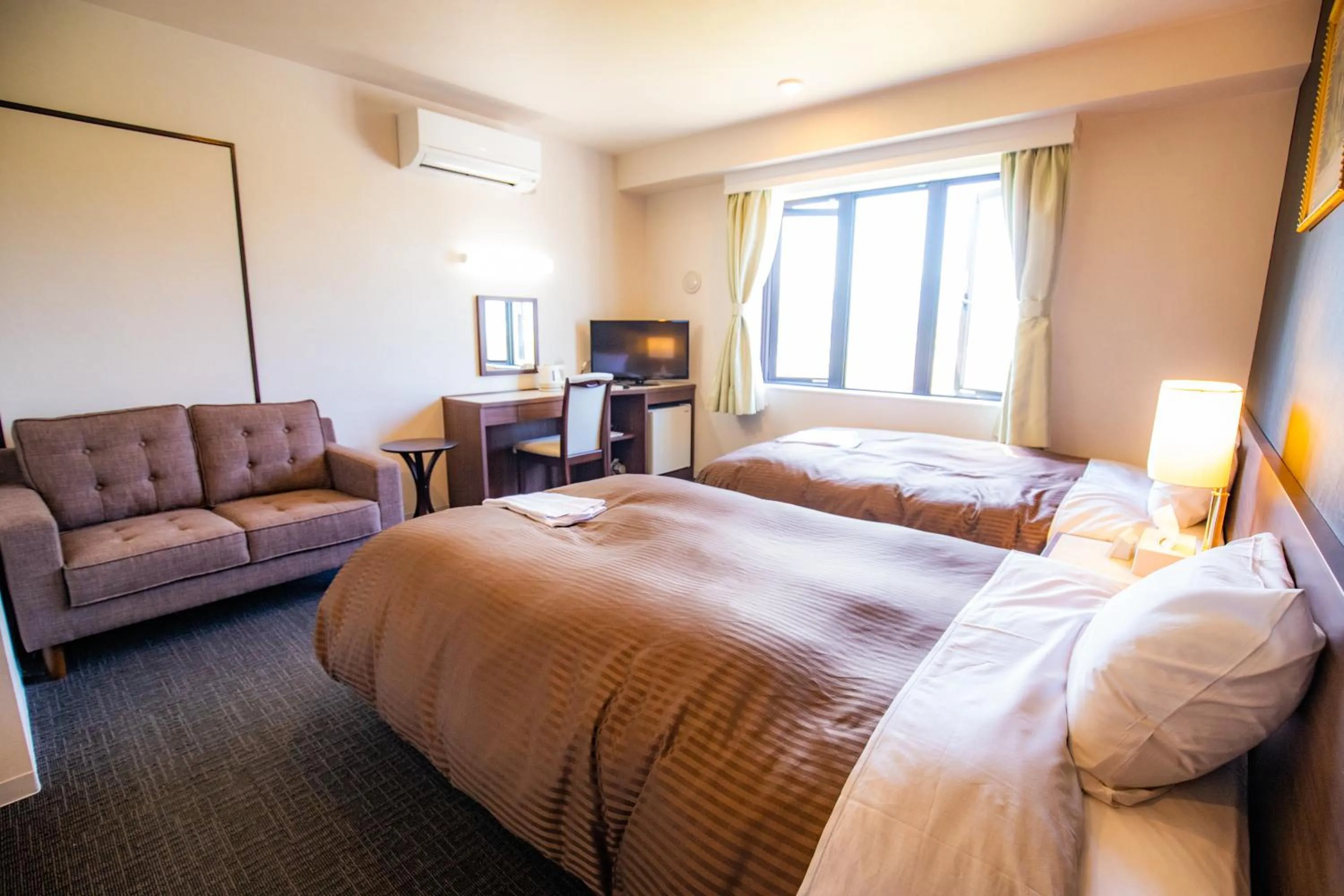 Bed in Usa Hotel Riverside