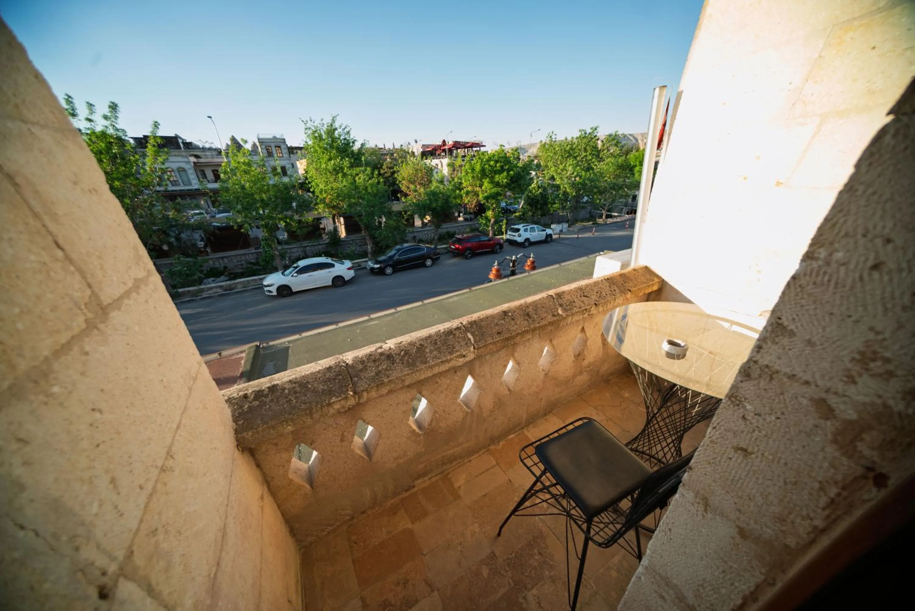 Balcony/Terrace in Azalea Terrace Cave Hotel