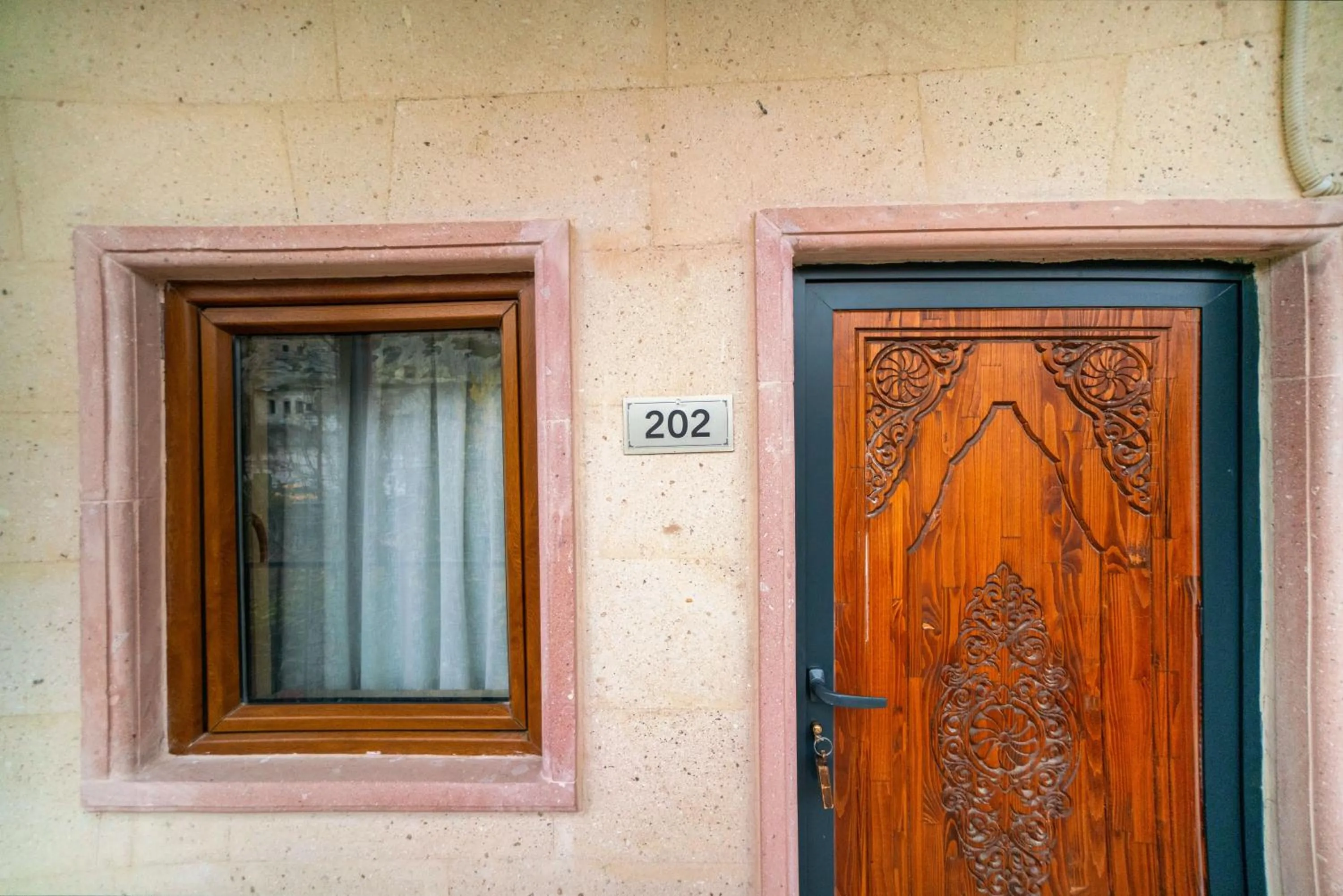Facade/entrance in Azalea Terrace Cave Hotel