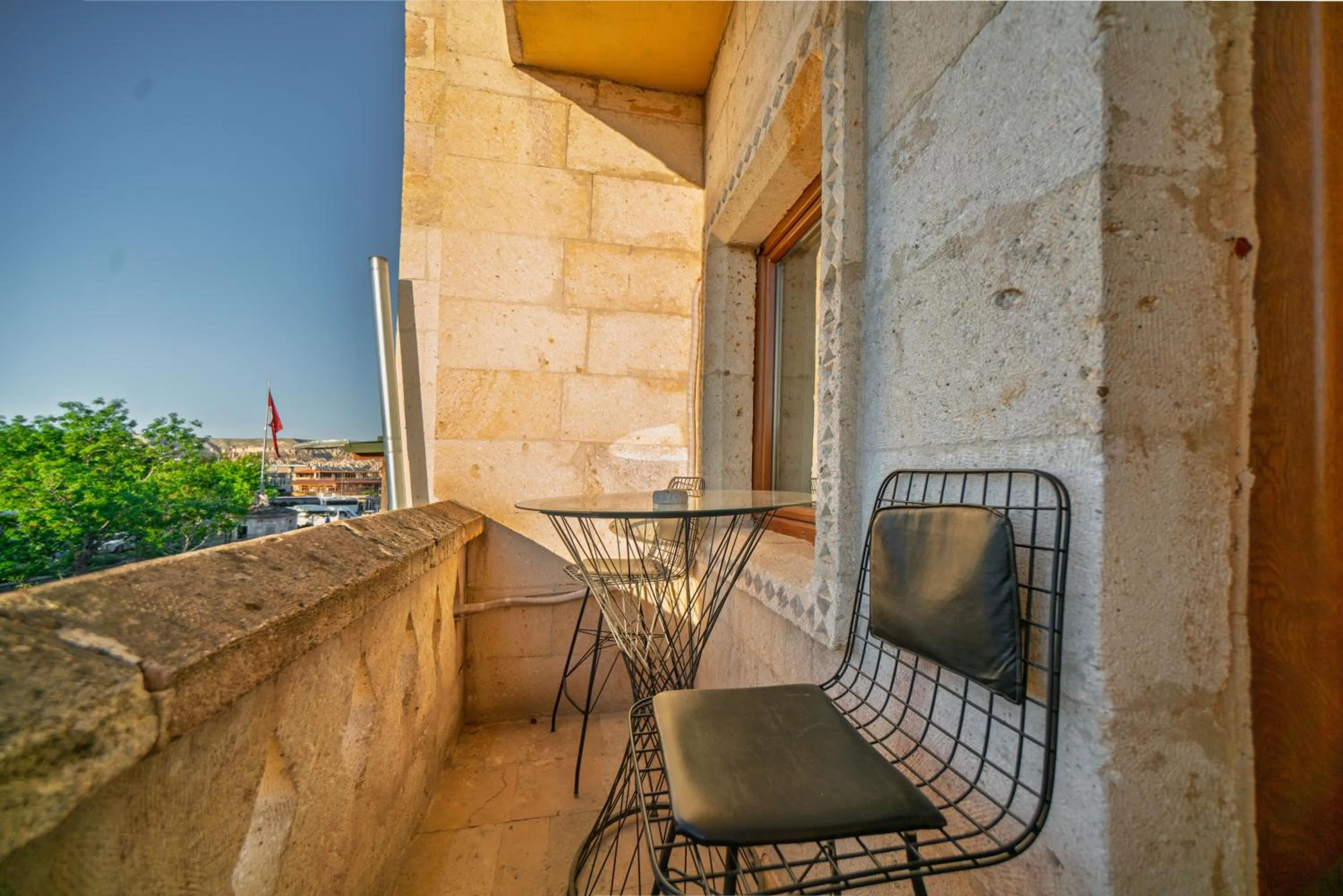 Balcony/Terrace in Azalea Terrace Cave Hotel