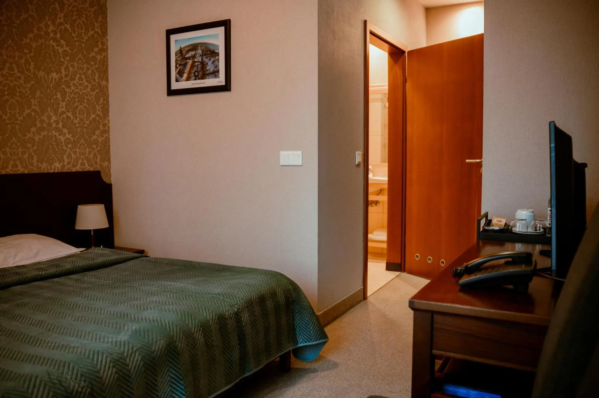 Bed in Hotel Kuracyjny Spa & Wellness