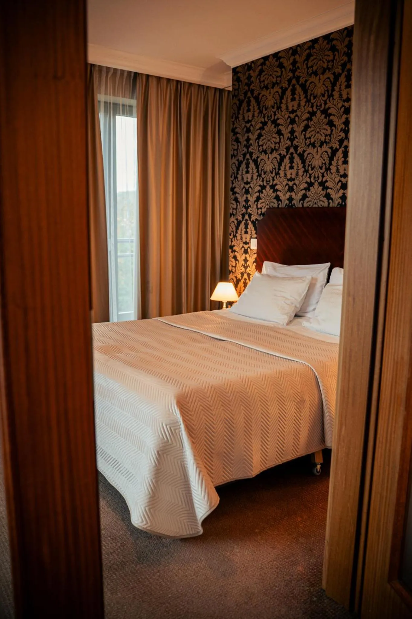 Bed in Hotel Kuracyjny Spa & Wellness