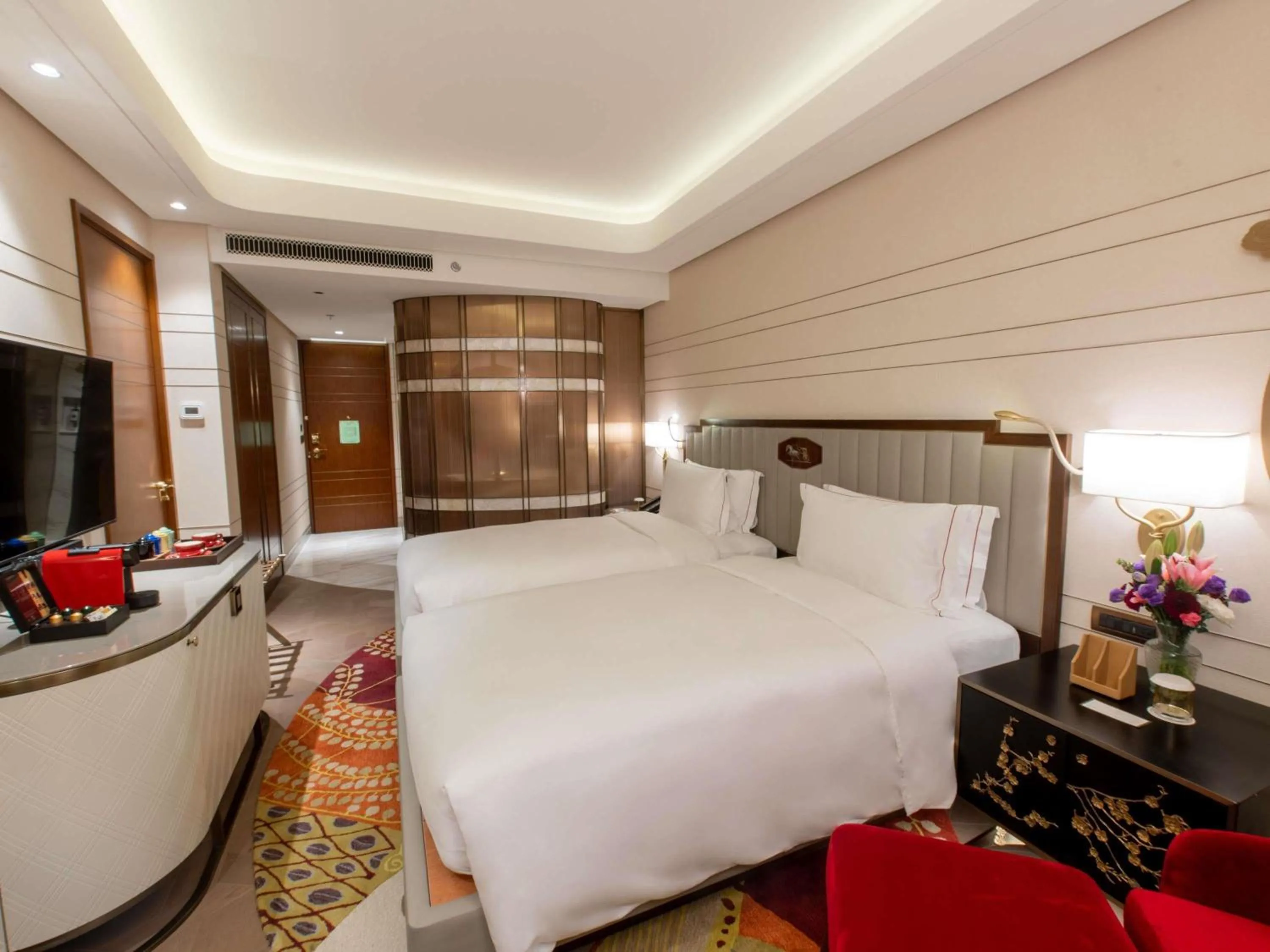 Bedroom, Bed in Admiral Hotel Manila - MGallery Collection