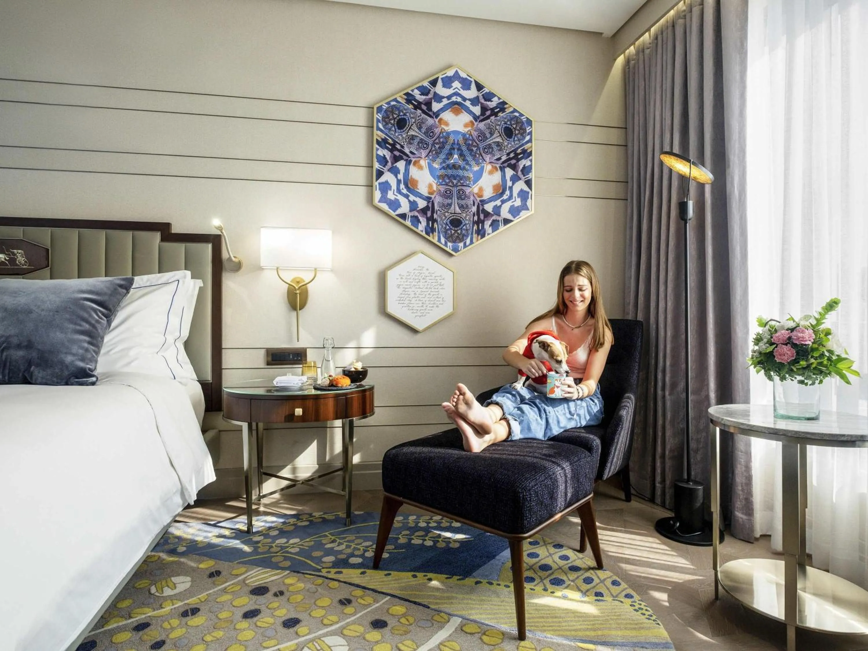 Bedroom, Bed in Admiral Hotel Manila - MGallery Collection