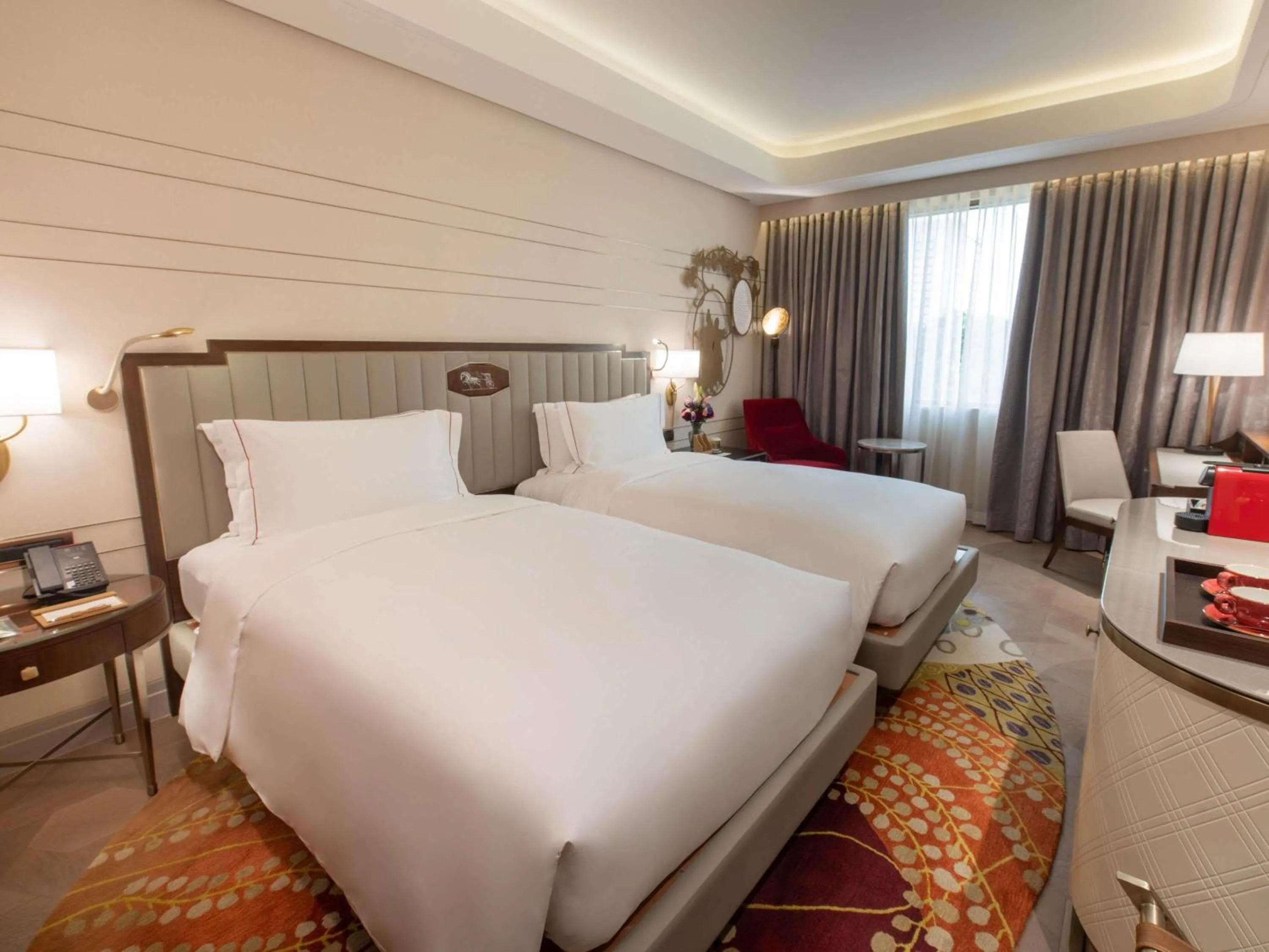 Bedroom, Bed in Admiral Hotel Manila - MGallery Collection