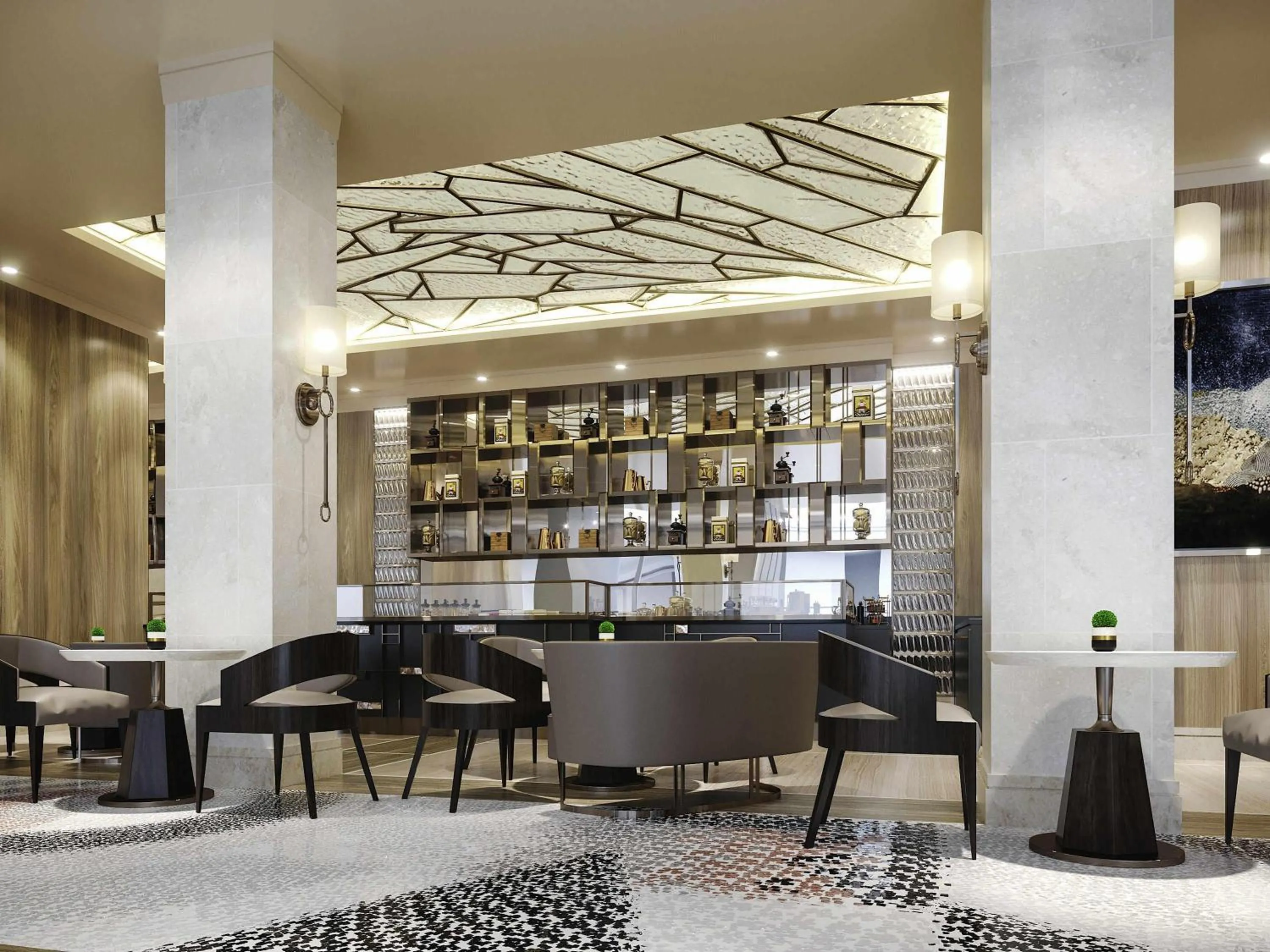 Lounge or bar in Admiral Hotel Manila - MGallery Collection