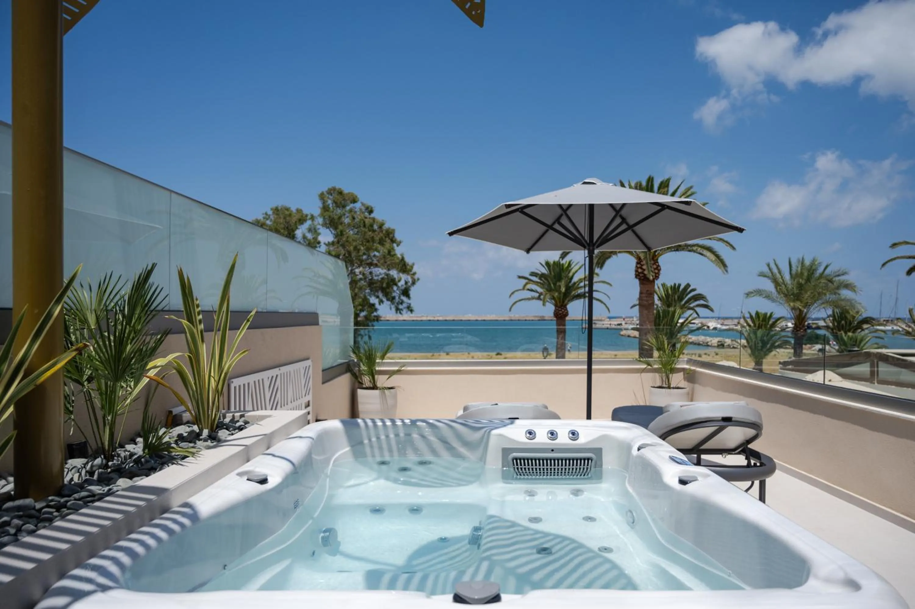 Patio in Omma Suites