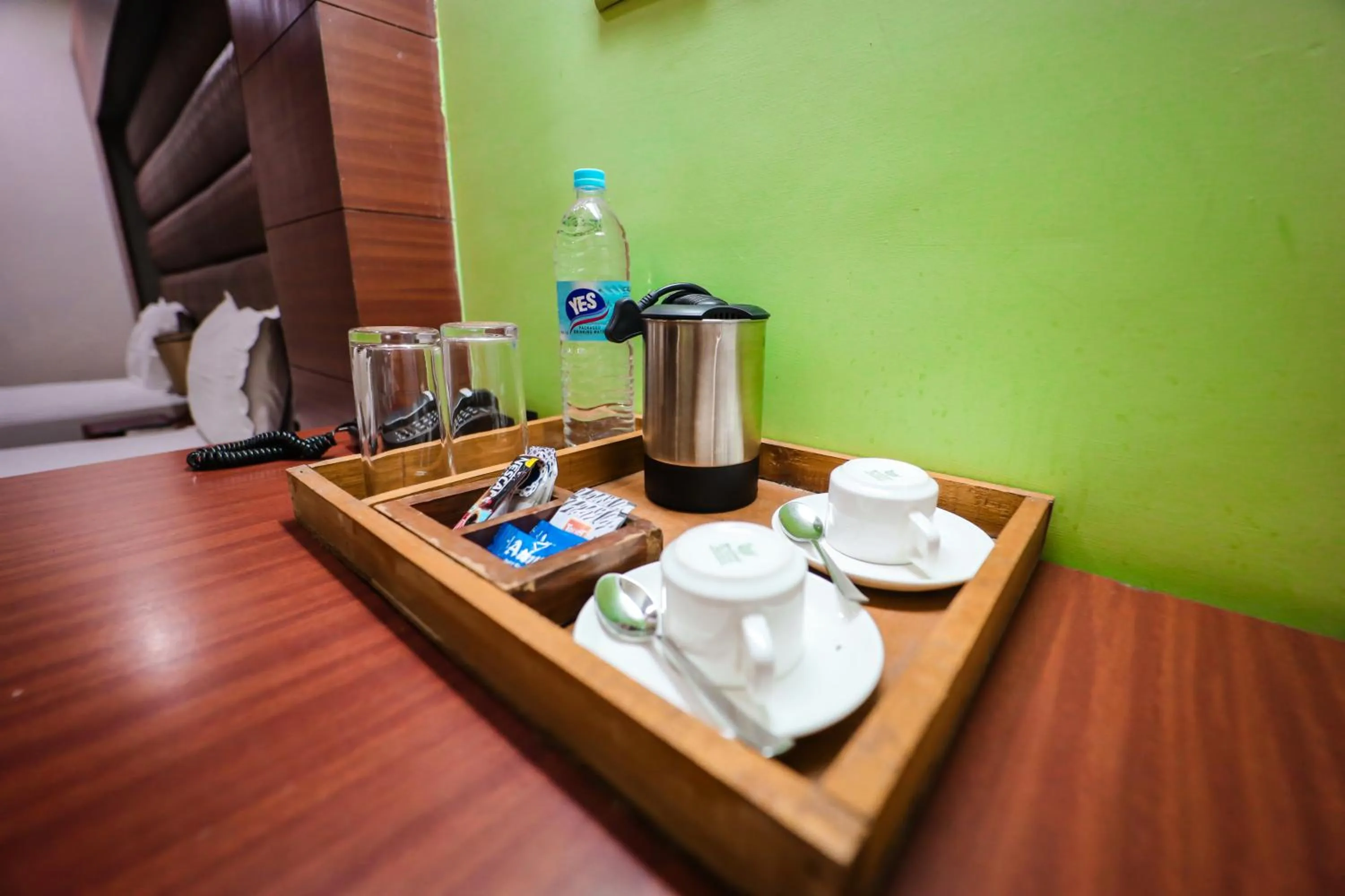 Coffee/tea facilities in HOMANSH GALAXY HOTEL