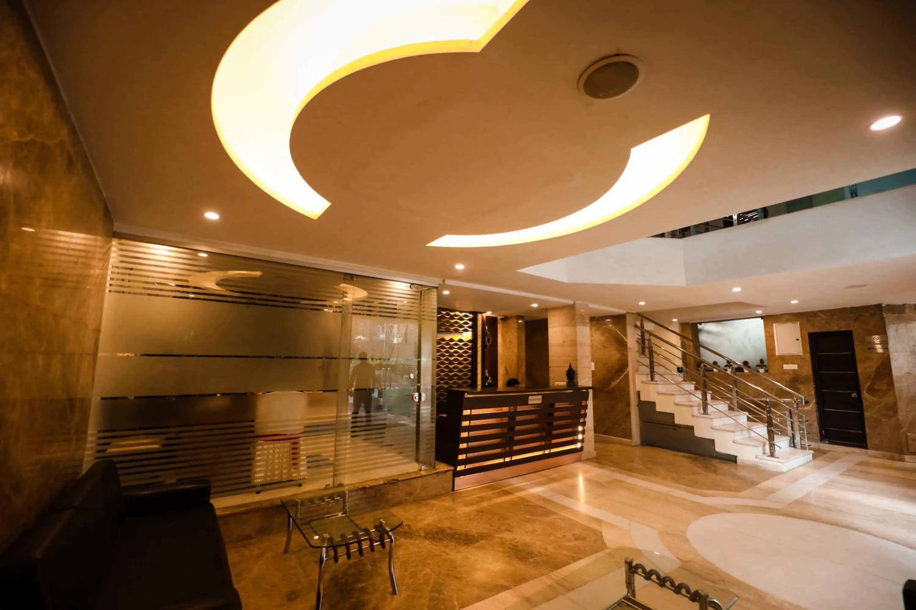 Lobby or reception in HOMANSH GALAXY HOTEL