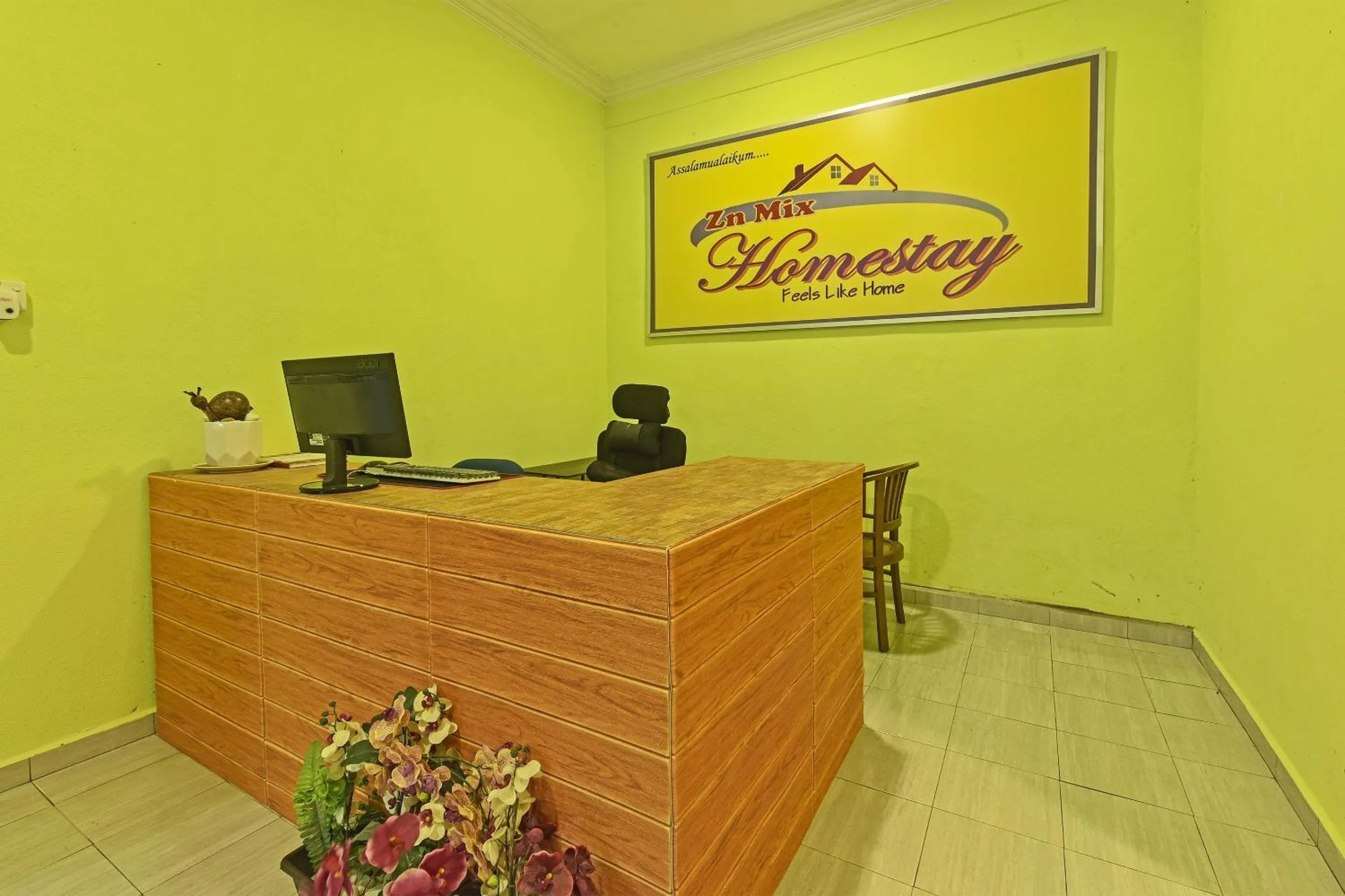 Lobby or reception in Hotel O Zn Mix Homestay & Roomstay