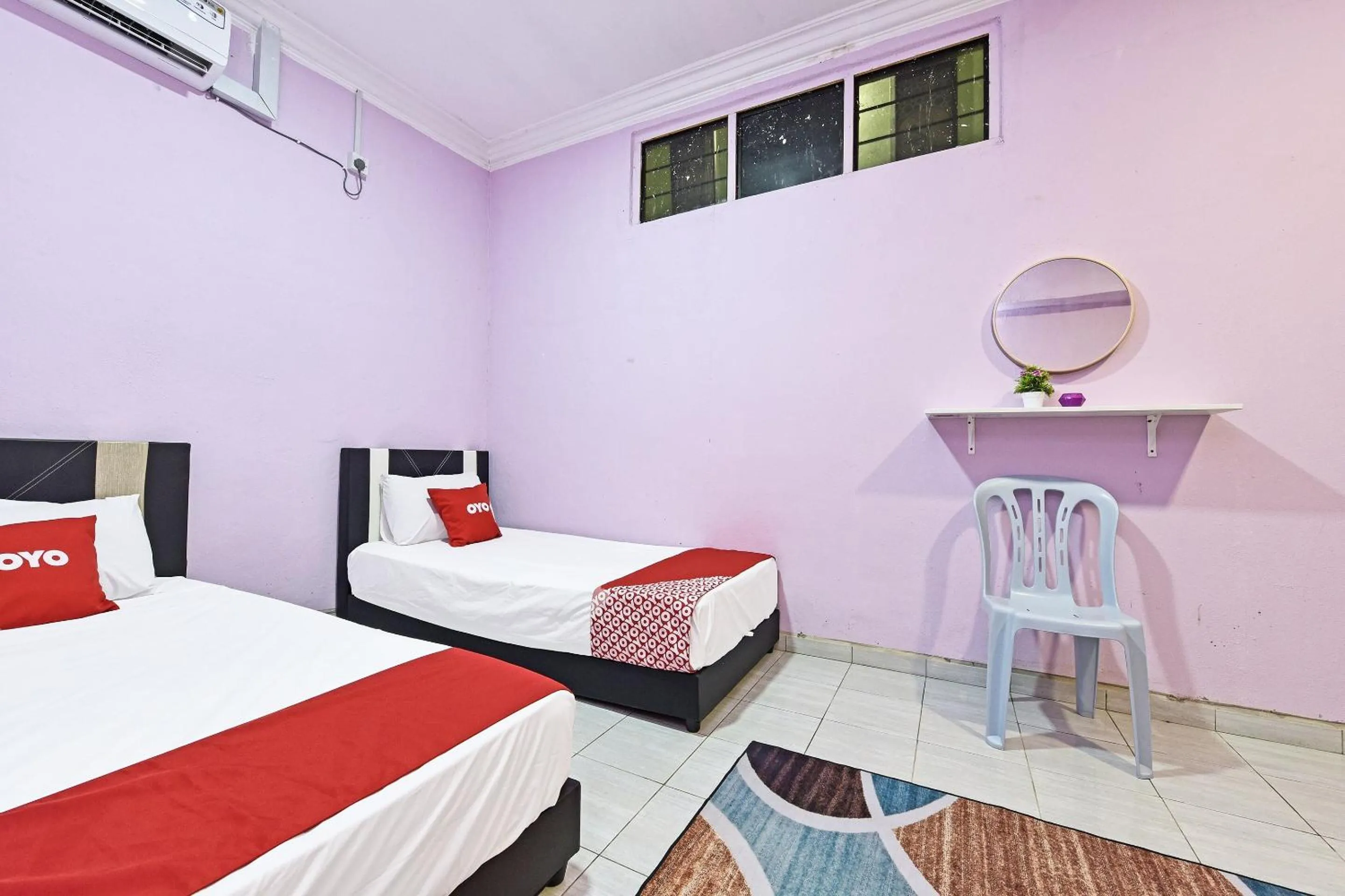 Bedroom, Bed in Hotel O Zn Mix Homestay & Roomstay