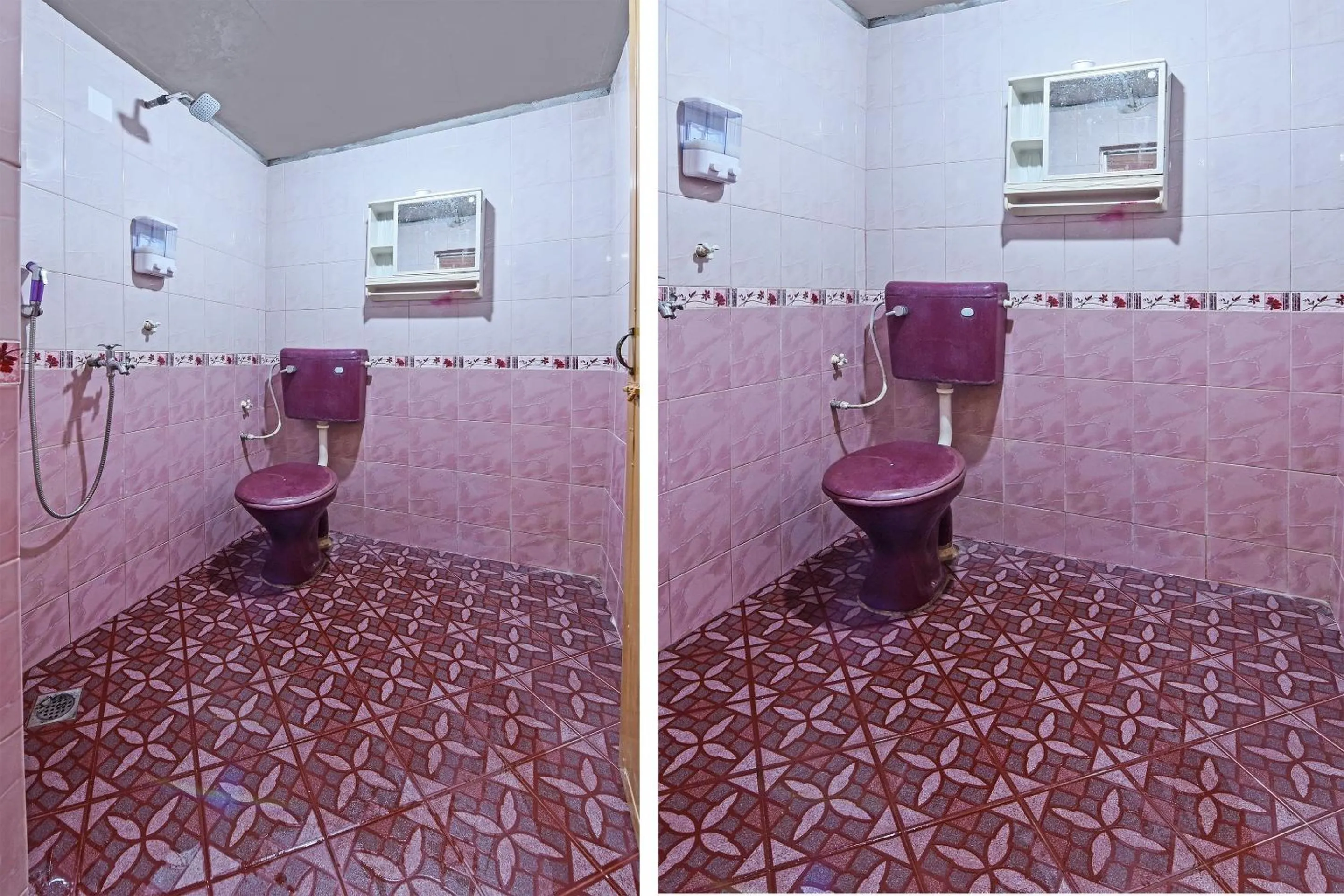 Bathroom in Hotel O Zn Mix Homestay & Roomstay