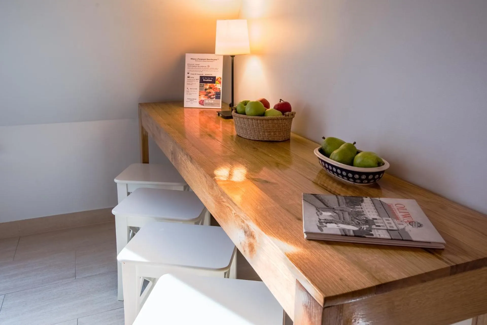 Dining area in Oliwa Park Residence