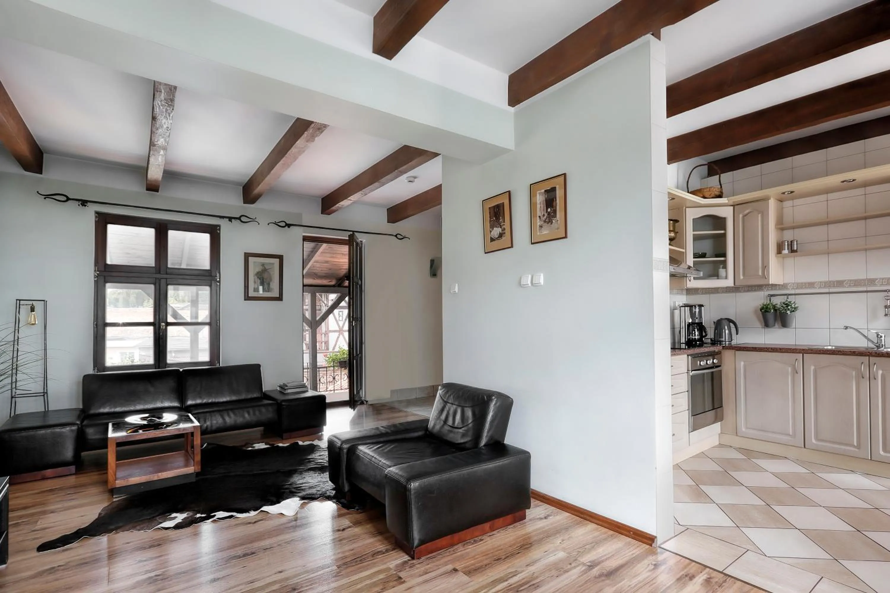 Living room in Oliwa Park Residence
