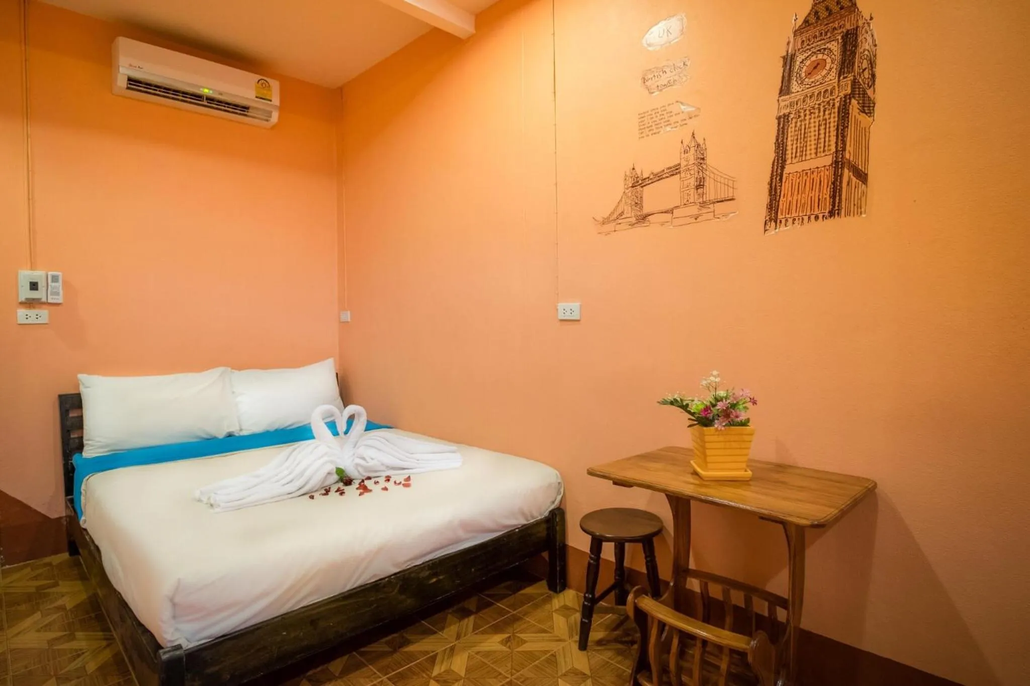 Bedroom, Bed in Happy in Pai