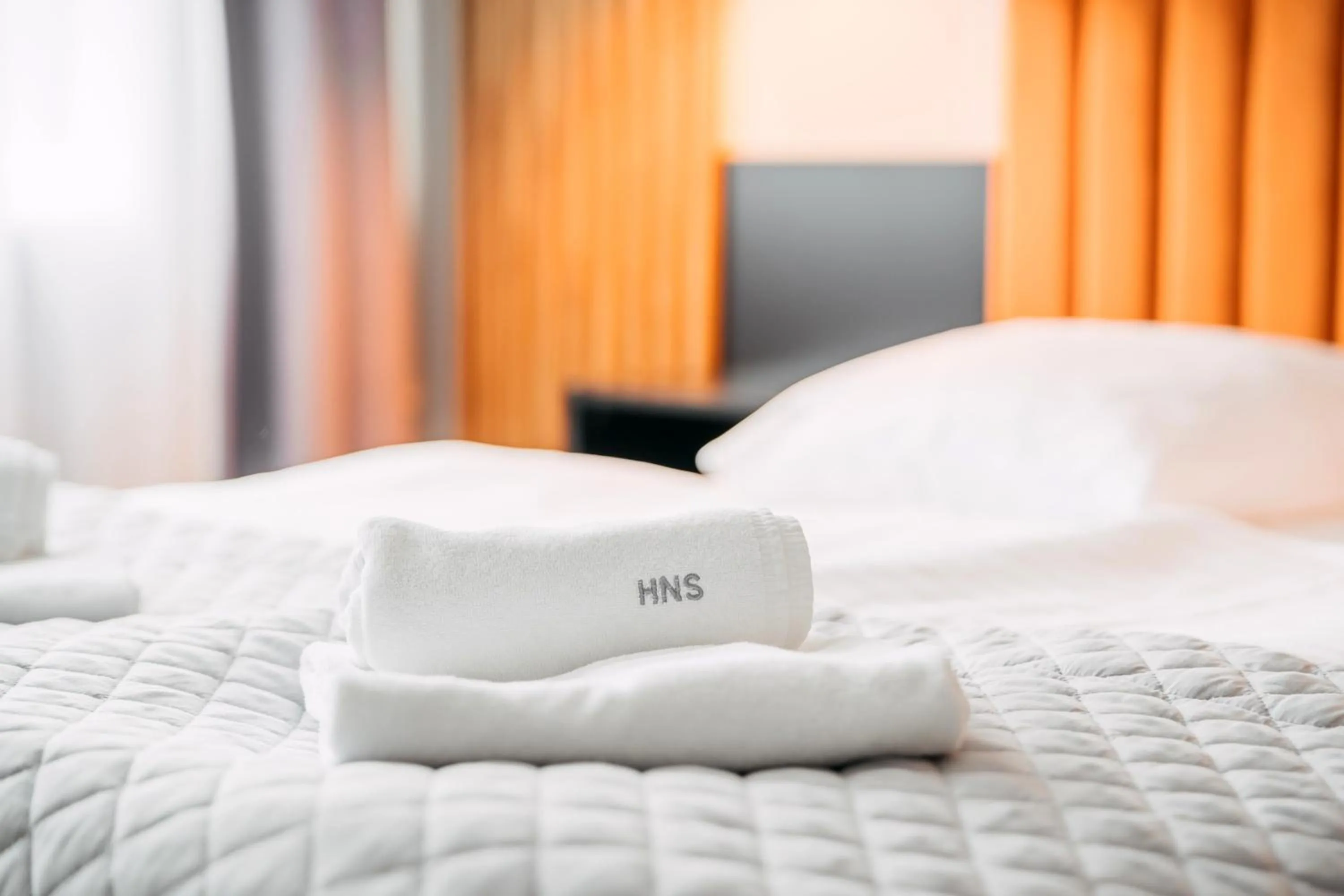 Bedroom, Bed in Hotel New Skanpol