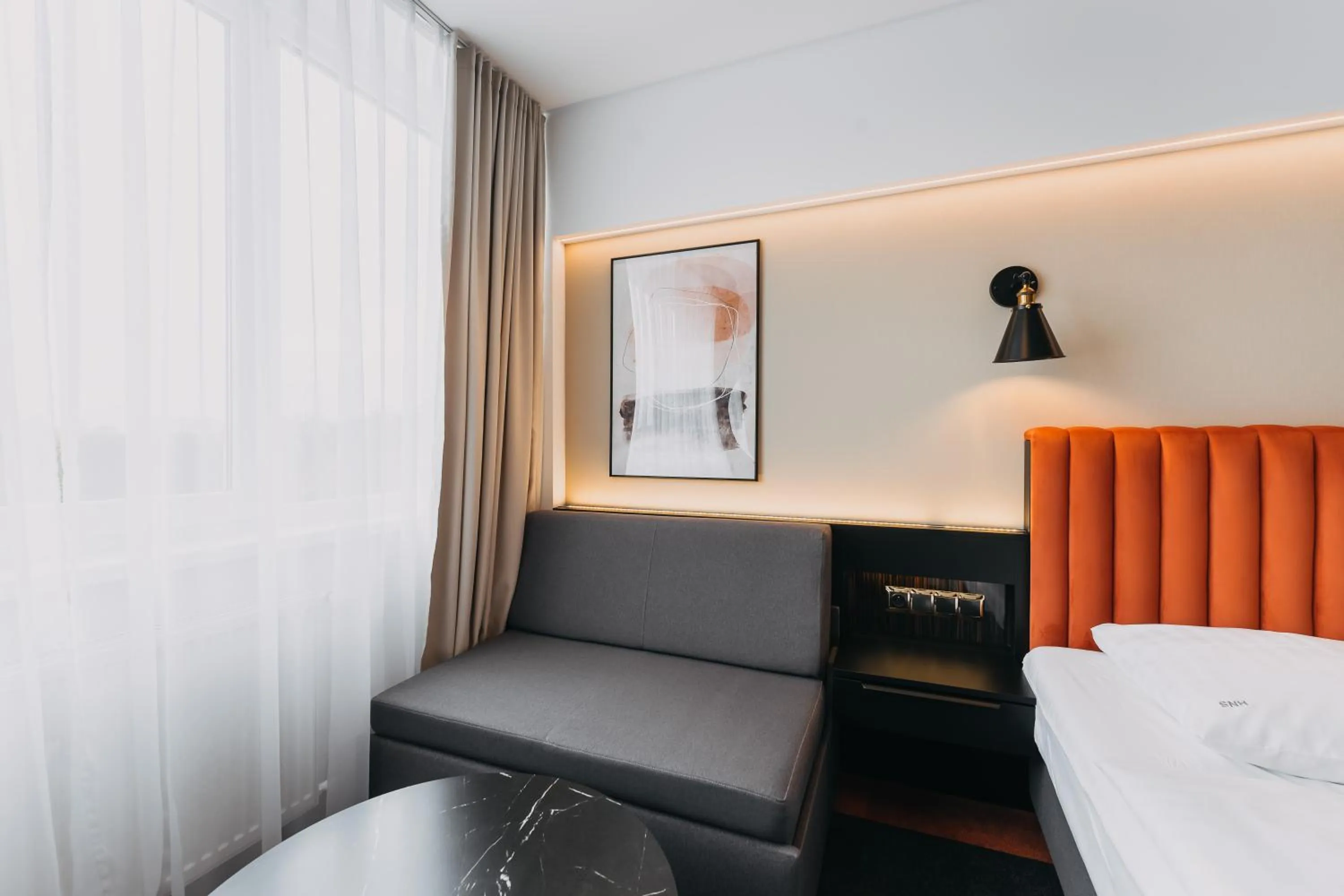 Photo of the whole room, Bed in Hotel New Skanpol