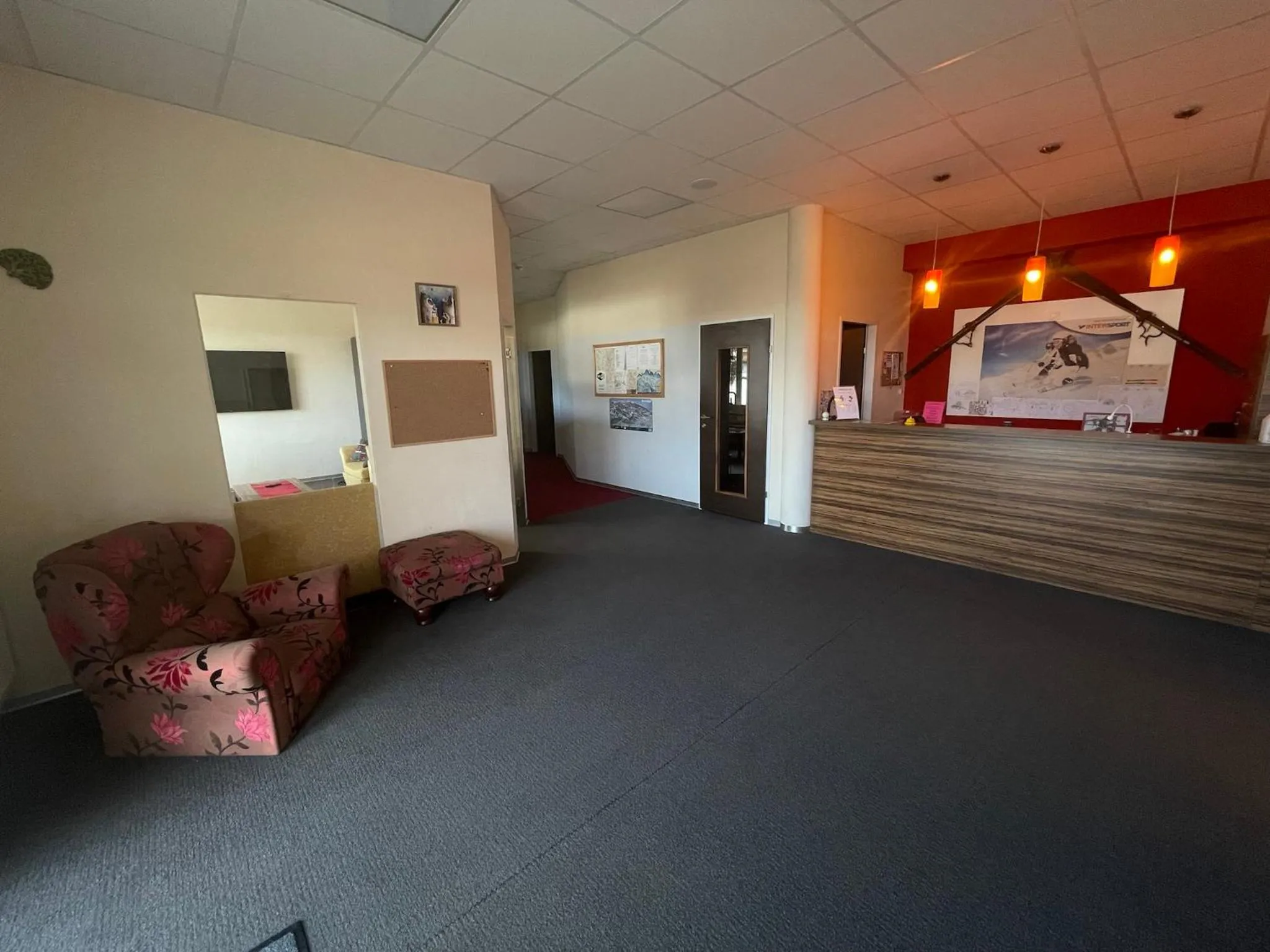 Lobby or reception in Hotel Koralpe