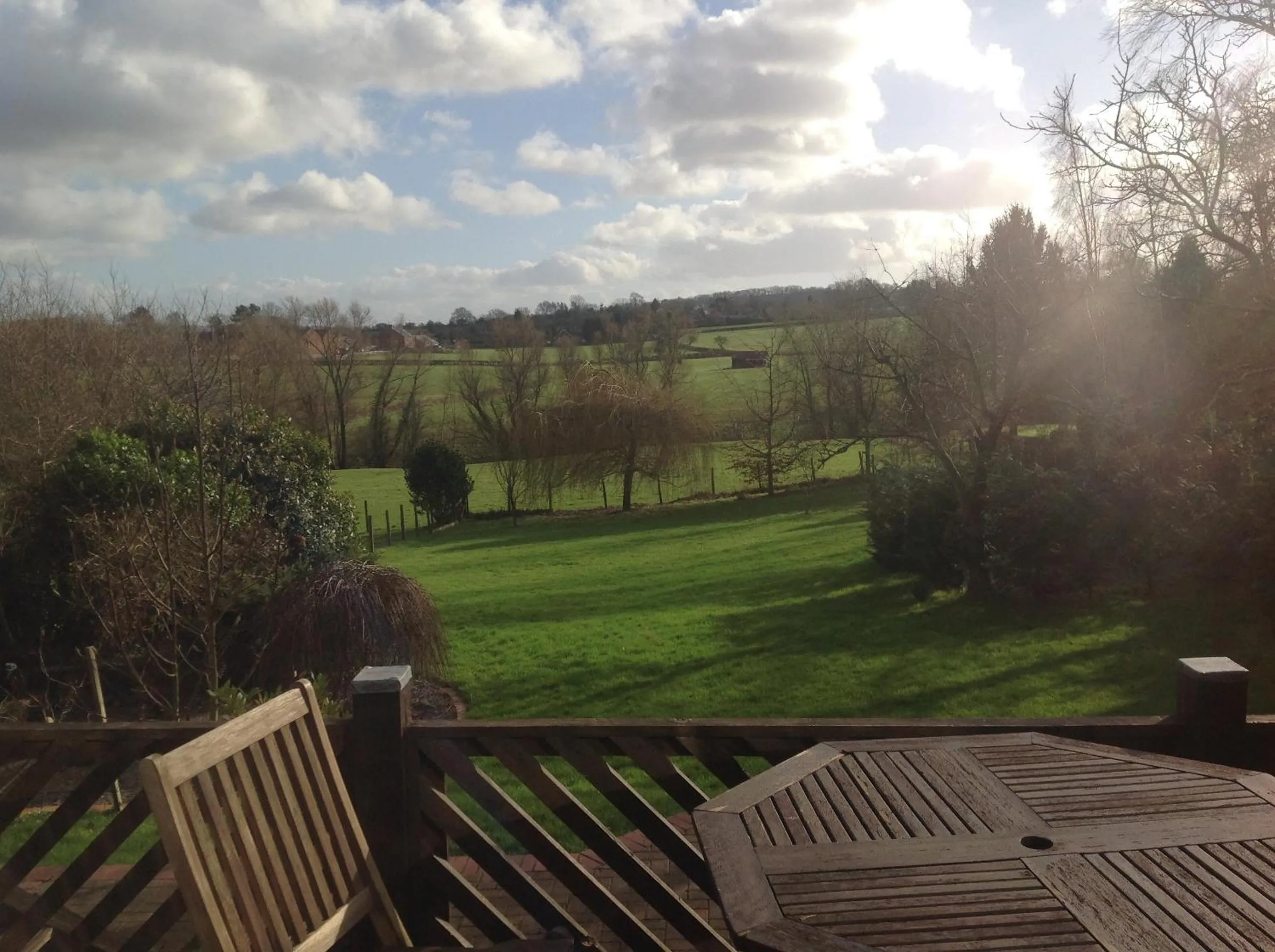 Garden view in Redroofs