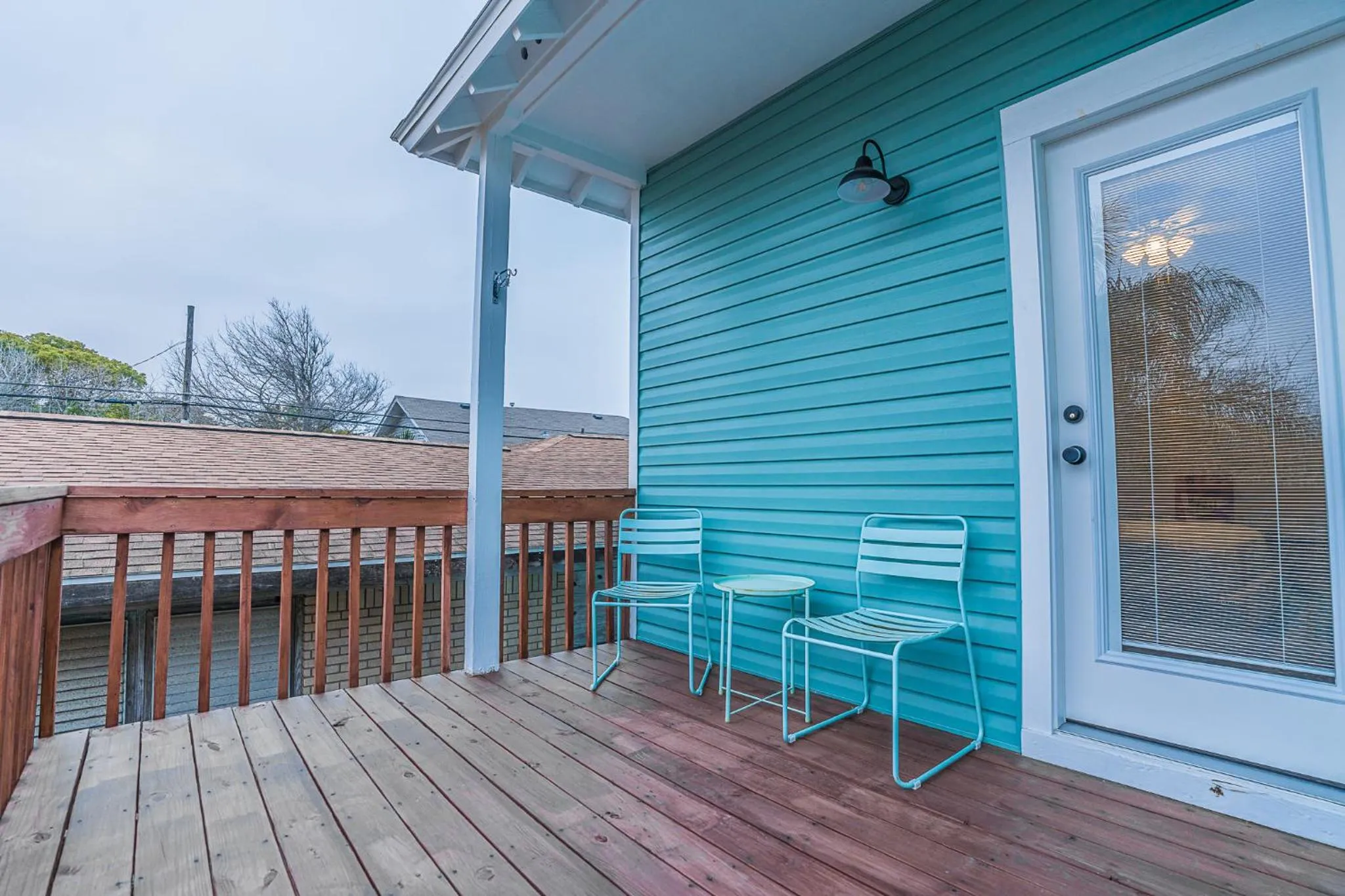 Property building in The Blue Flamingo